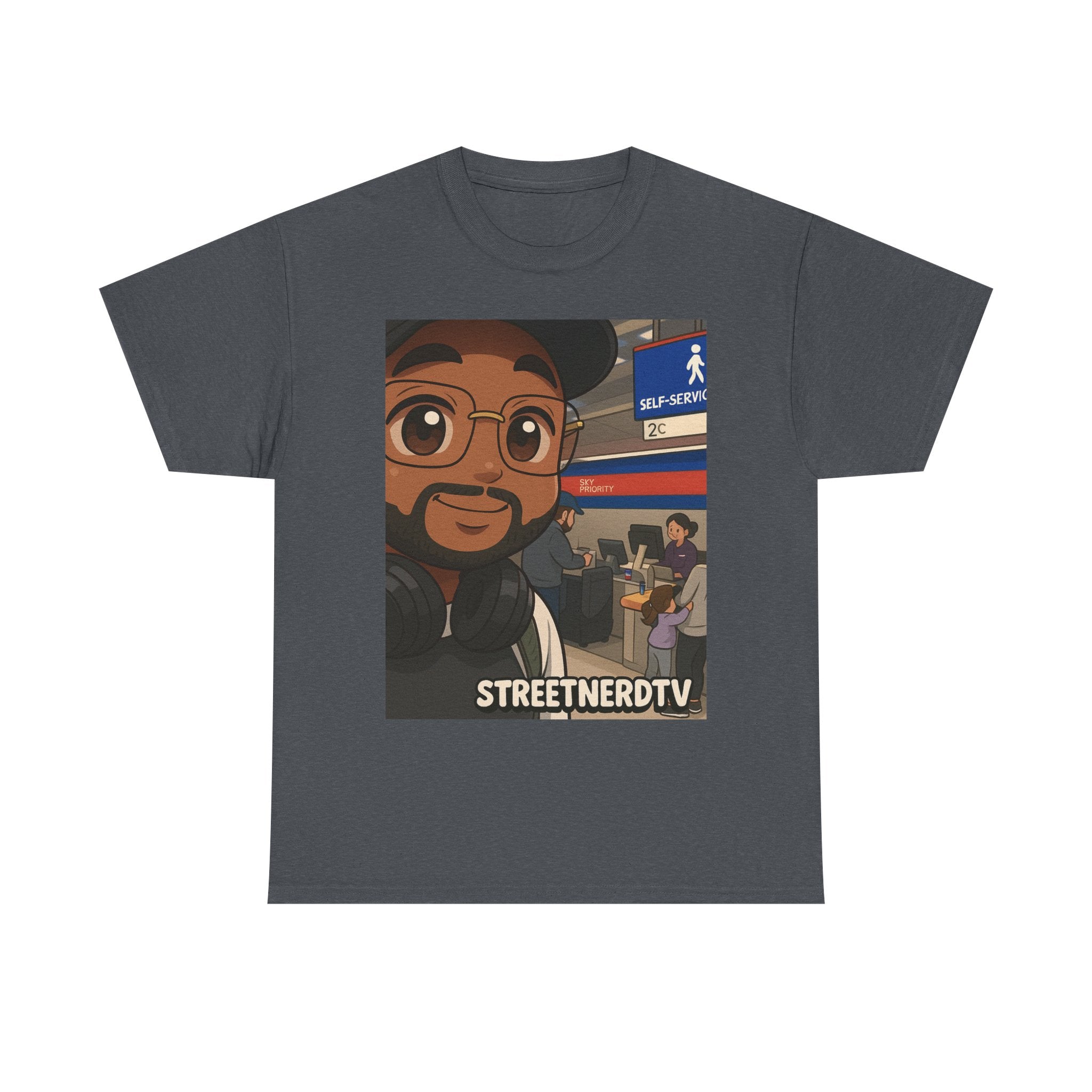 Unisex Heavy Cotton Tee (Mascot)