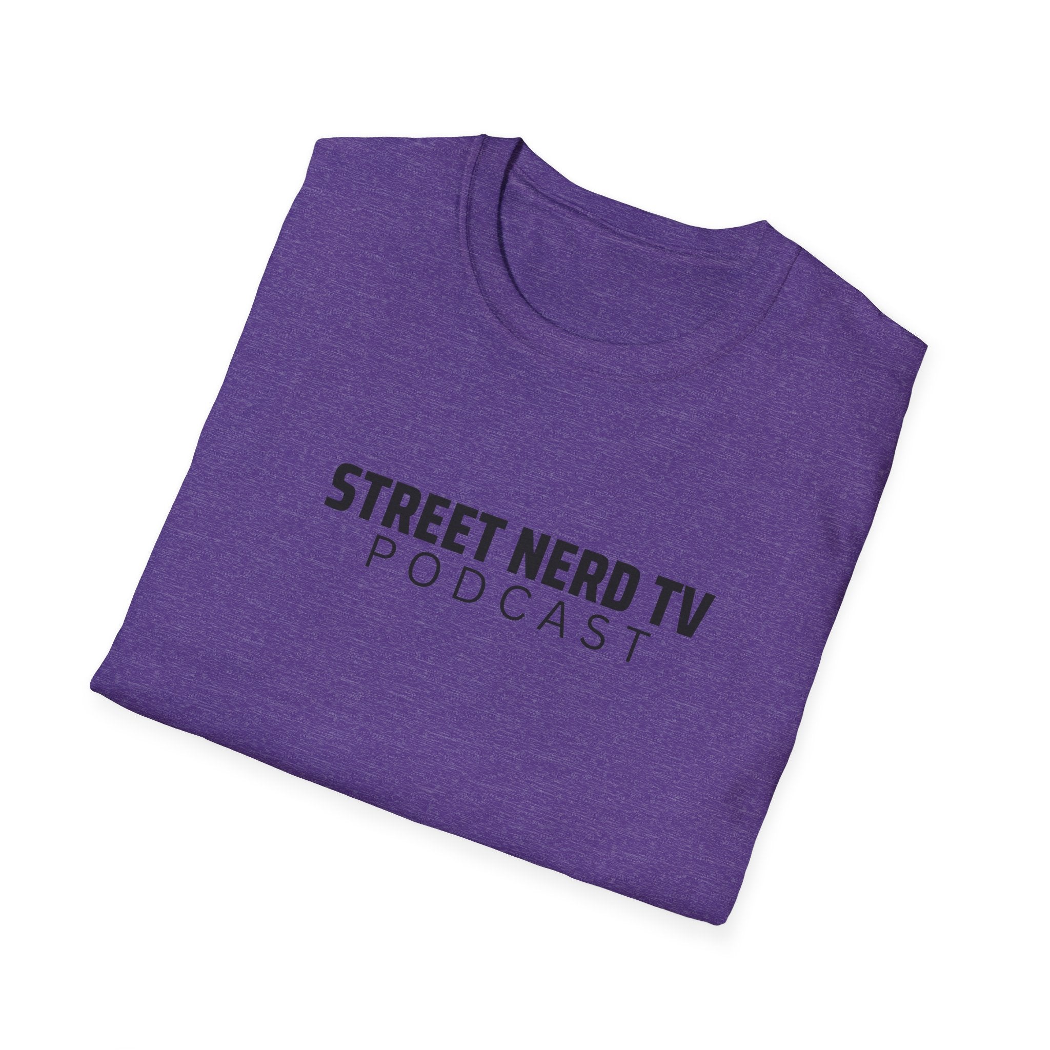 Street Nerd TV Podcast Unisex T-Shirt, Casual Wear, Gift for Creators, Comfortable Fit, Podcast Merch