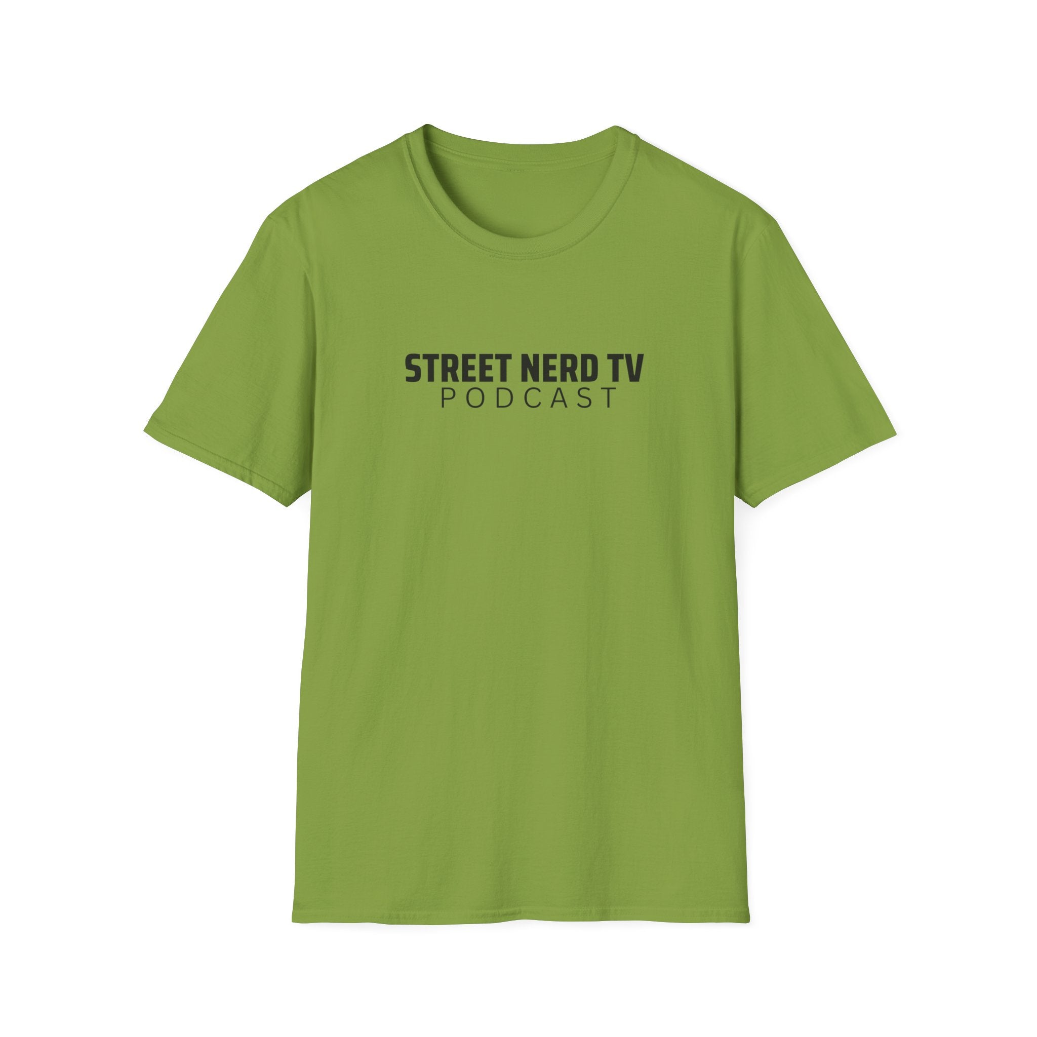 Street Nerd TV Podcast Unisex T-Shirt, Casual Wear, Gift for Creators, Comfortable Fit, Podcast Merch