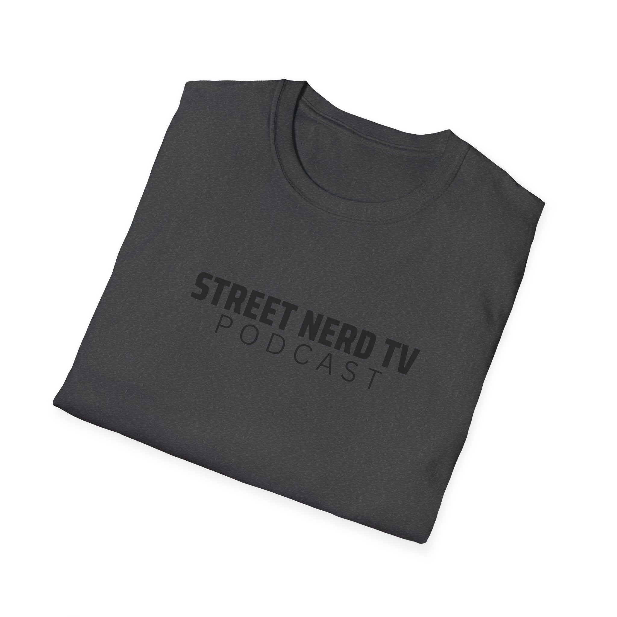 Street Nerd TV Podcast Unisex T-Shirt, Casual Wear, Gift for Creators, Comfortable Fit, Podcast Merch
