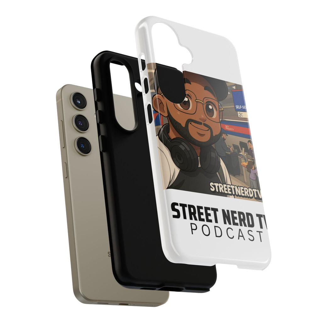 Podcast Phone Case | Tough Cases for Street Nerd TV Lovers, Geek Gifts, Decorative Tech Accessories, Durable Mobile Covers, Unique Gadgets