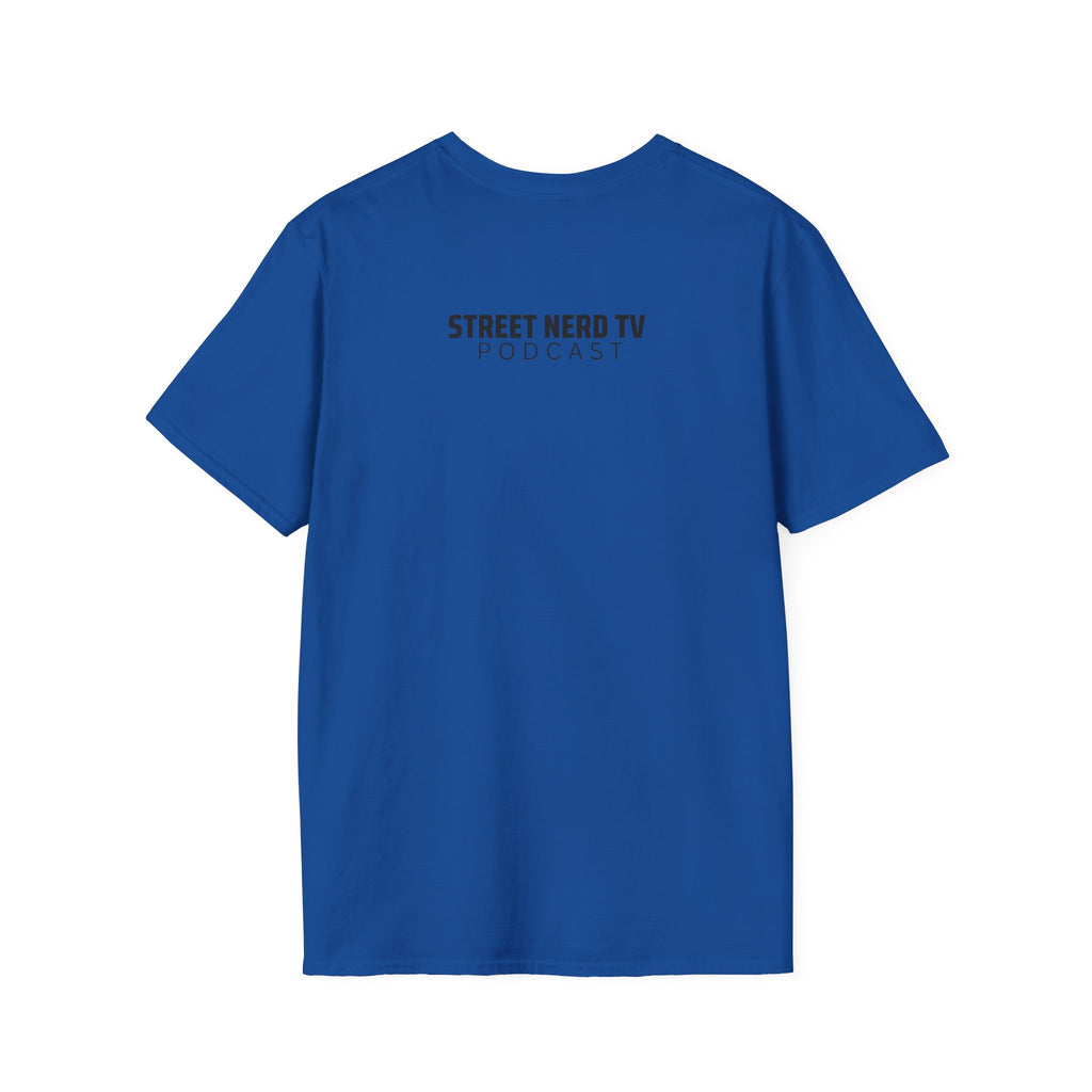 Street Nerd TV Podcast Unisex T-Shirt, Casual Wear, Gift for Creators, Comfortable Fit, Podcast Merch