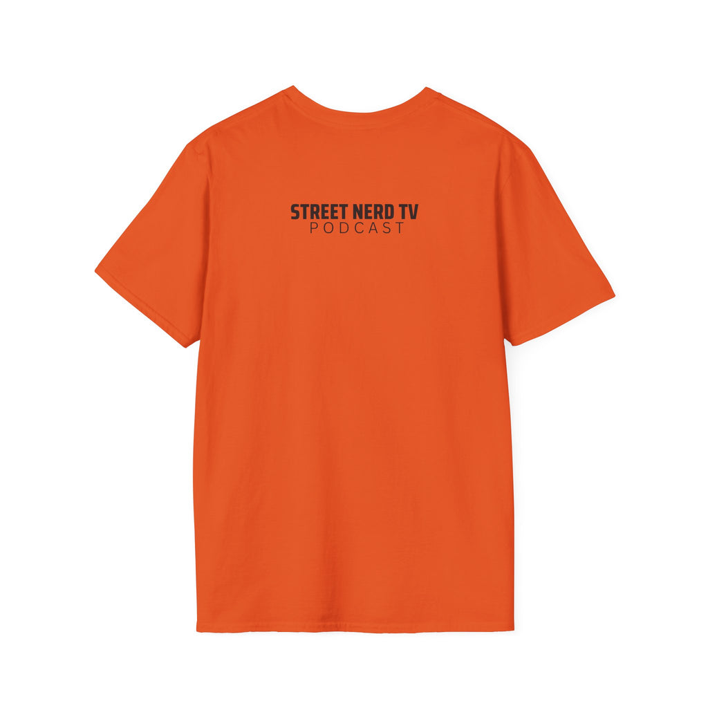 Street Nerd TV Podcast Unisex T-Shirt, Casual Wear, Gift for Creators, Comfortable Fit, Podcast Merch