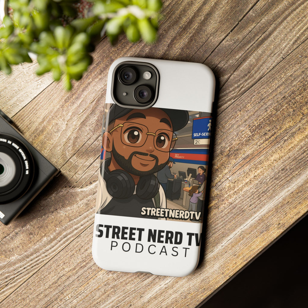 Podcast Phone Case | Tough Cases for Street Nerd TV Lovers, Geek Gifts, Decorative Tech Accessories, Durable Mobile Covers, Unique Gadgets