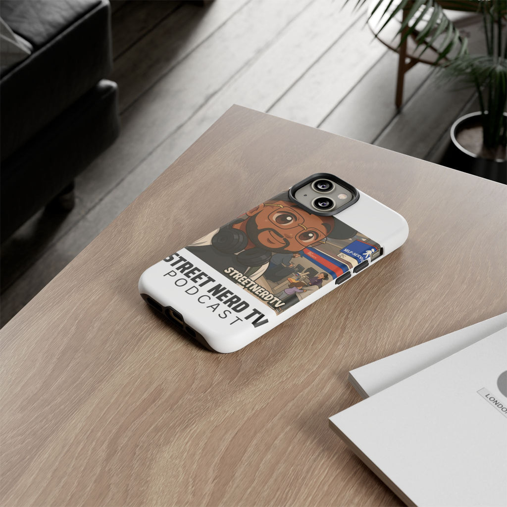 Podcast Phone Case | Tough Cases for Street Nerd TV Lovers, Geek Gifts, Decorative Tech Accessories, Durable Mobile Covers, Unique Gadgets