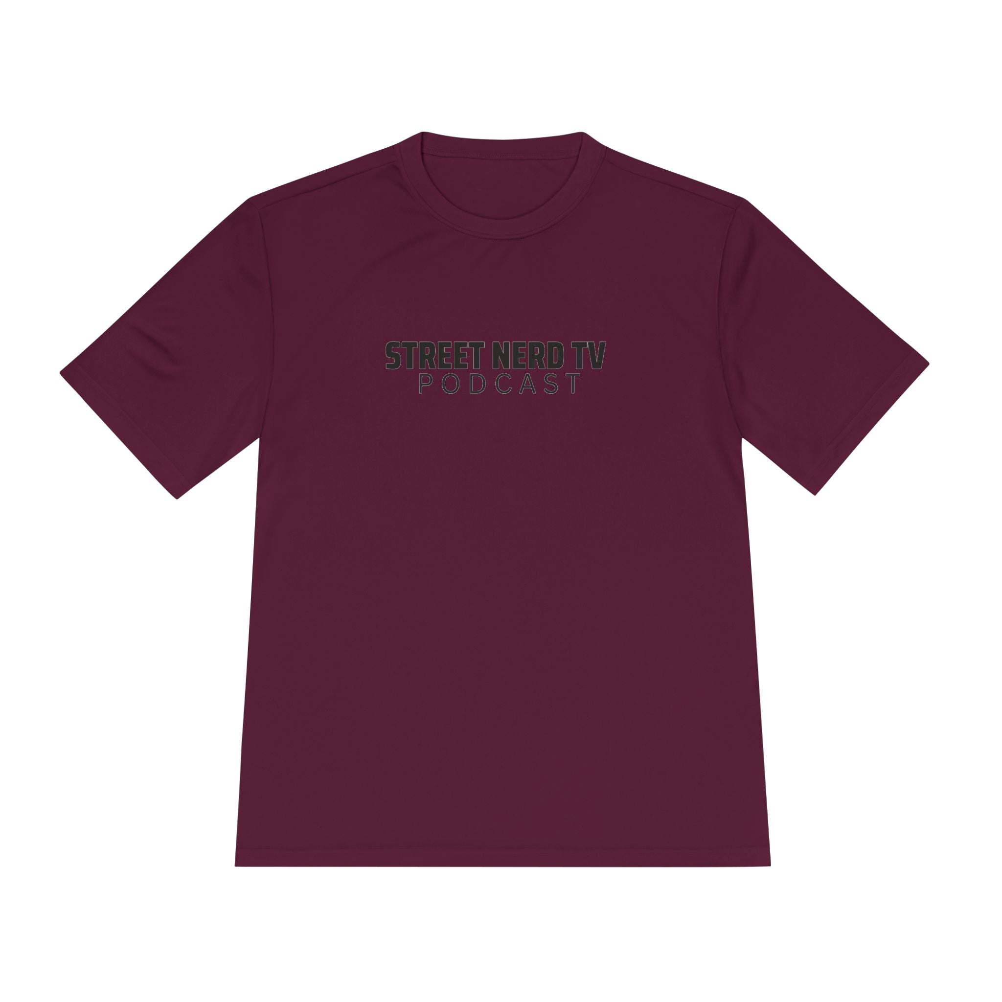 Street Nerd TV Podcast Tee - Unisex Moisture Wicking Athletic Shirt, Workout Top, Casual Wear, Gift for Podcasters, Cool Summer Apparel
