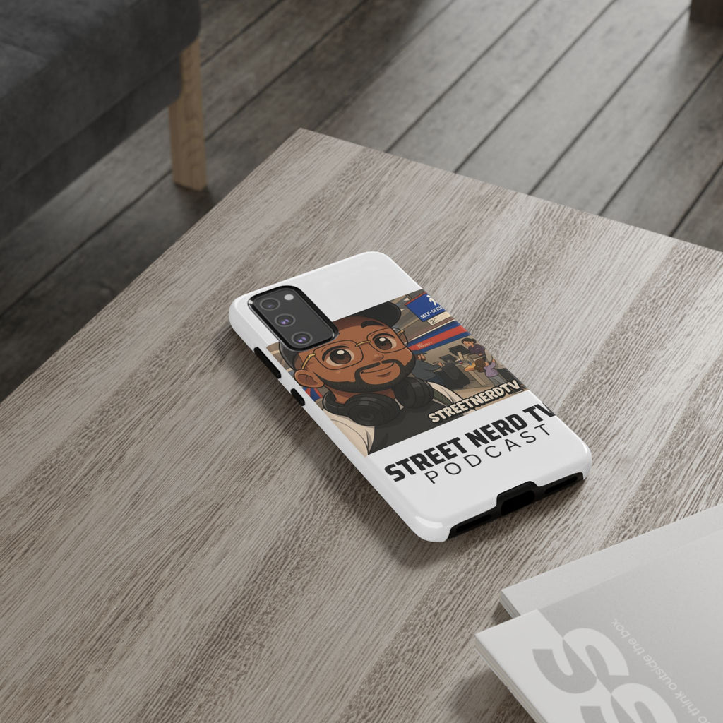 Podcast Phone Case | Tough Cases for Street Nerd TV Lovers, Geek Gifts, Decorative Tech Accessories, Durable Mobile Covers, Unique Gadgets