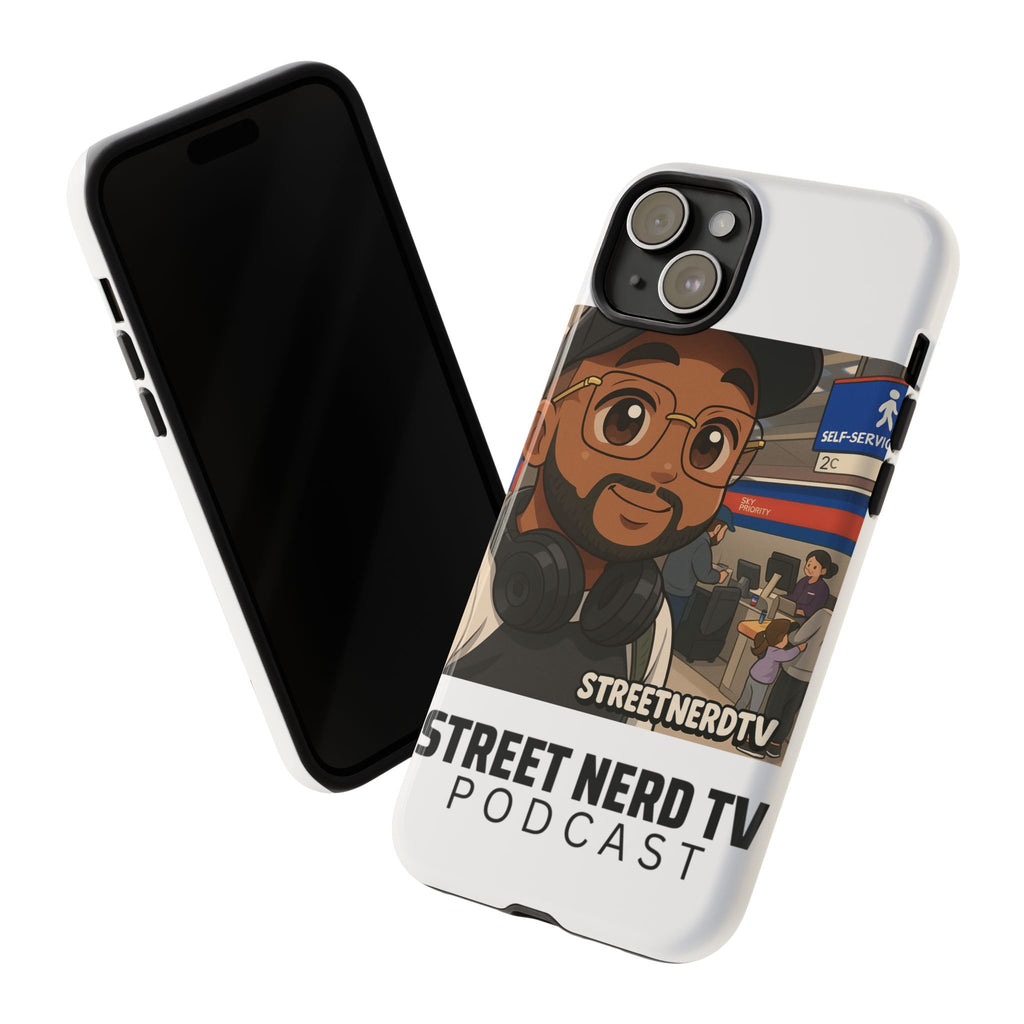 Podcast Phone Case | Tough Cases for Street Nerd TV Lovers, Geek Gifts, Decorative Tech Accessories, Durable Mobile Covers, Unique Gadgets