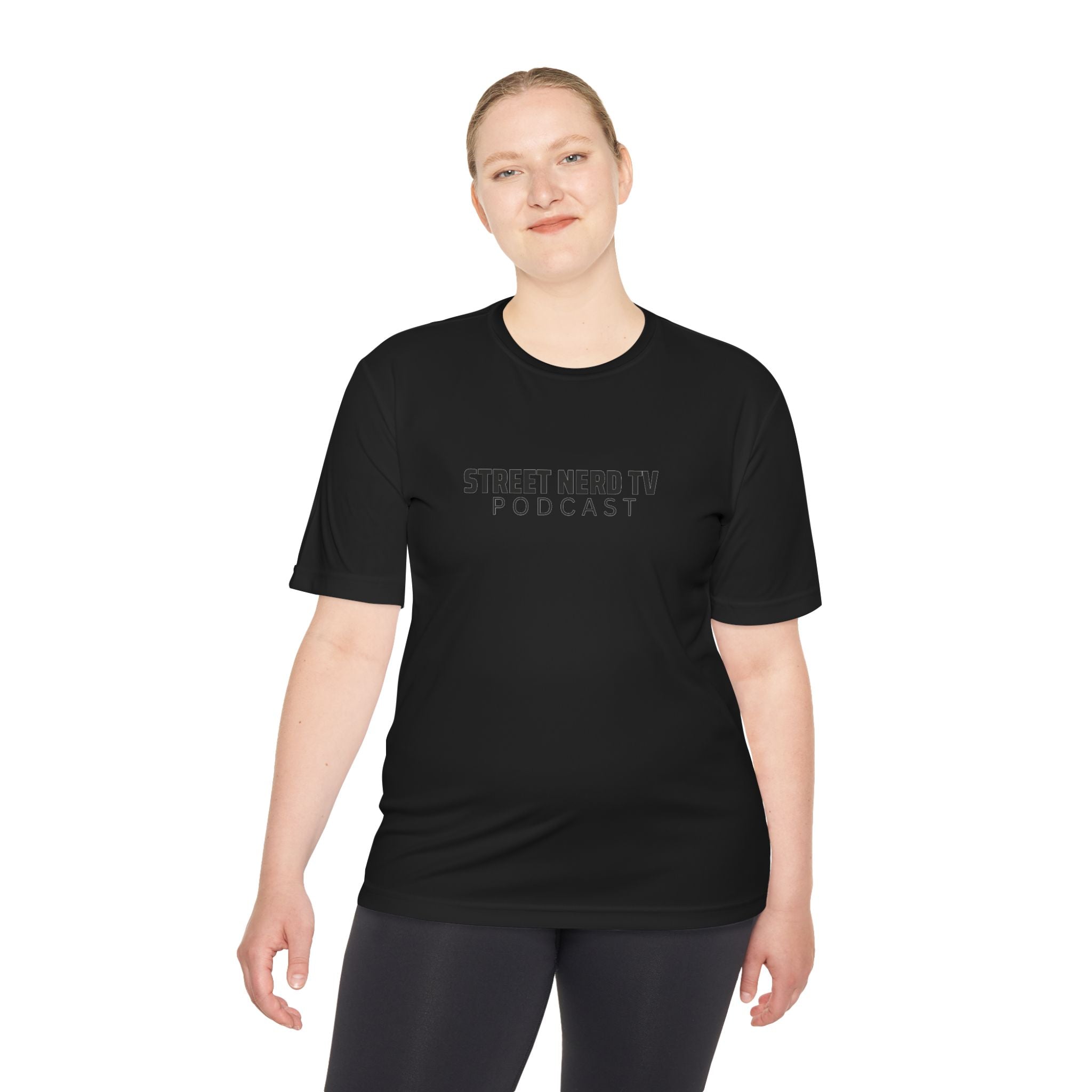 Street Nerd TV Podcast Tee - Unisex Moisture Wicking Athletic Shirt, Workout Top, Casual Wear, Gift for Podcasters, Cool Summer Apparel