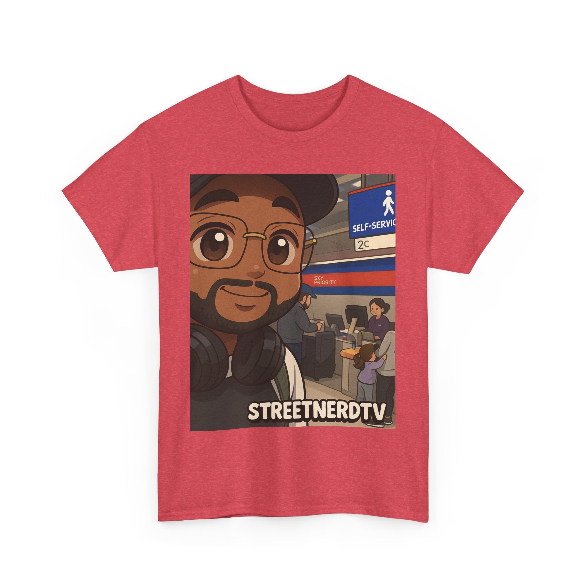 Unisex Heavy Cotton Tee (Mascot)