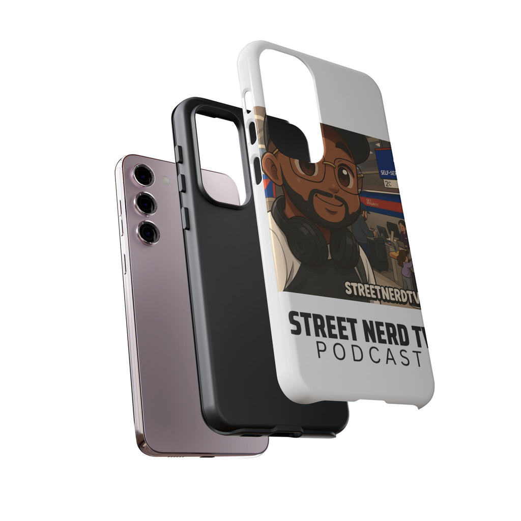 Podcast Phone Case | Tough Cases for Street Nerd TV Lovers, Geek Gifts, Decorative Tech Accessories, Durable Mobile Covers, Unique Gadgets