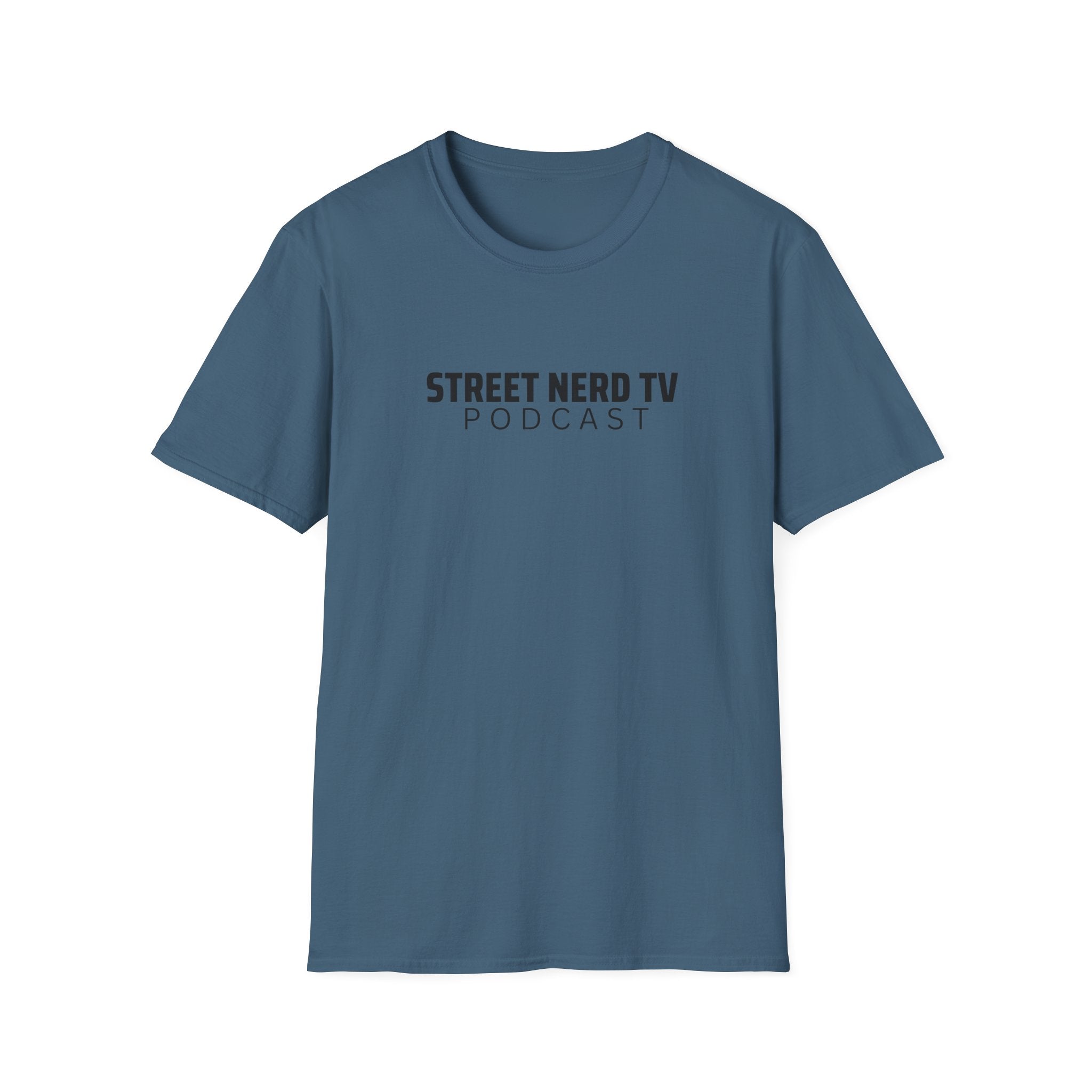 Street Nerd TV Podcast Unisex T-Shirt, Casual Wear, Gift for Creators, Comfortable Fit, Podcast Merch