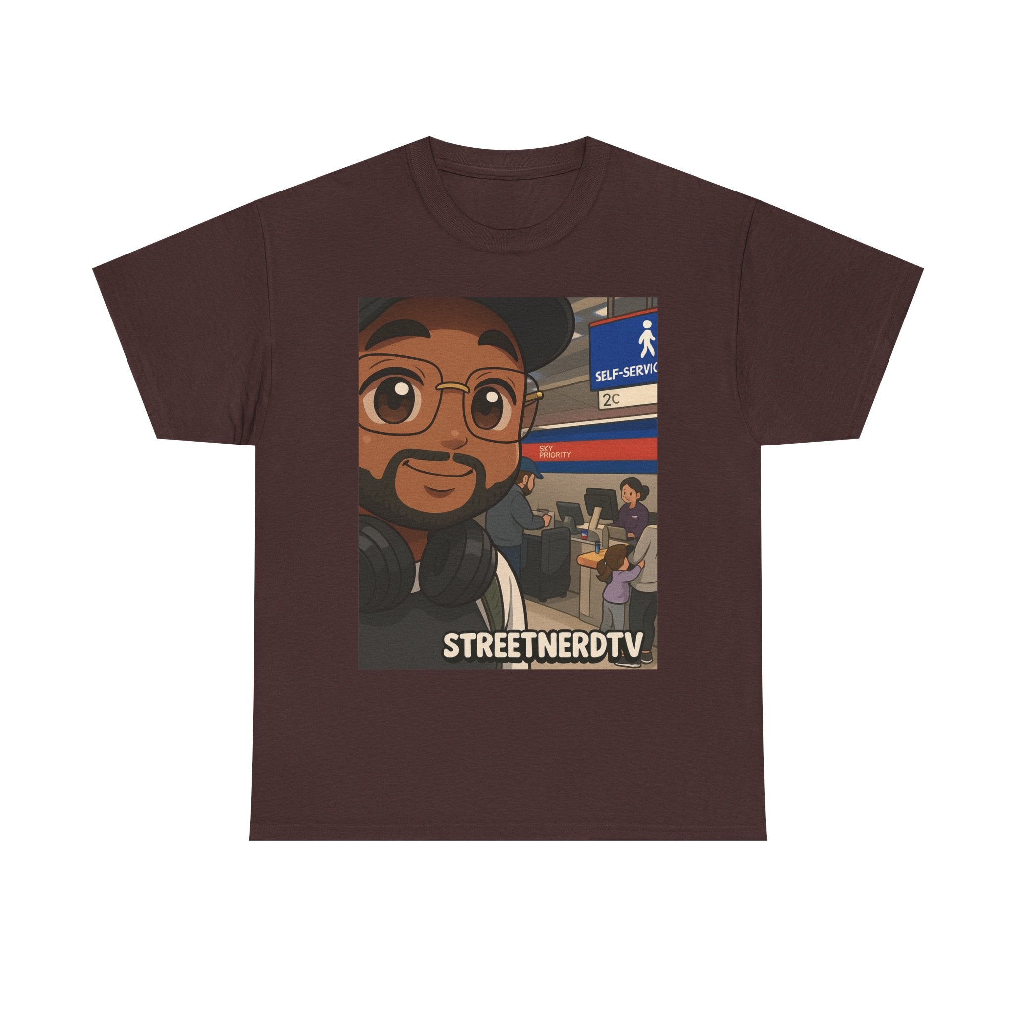 Unisex Heavy Cotton Tee (Mascot)