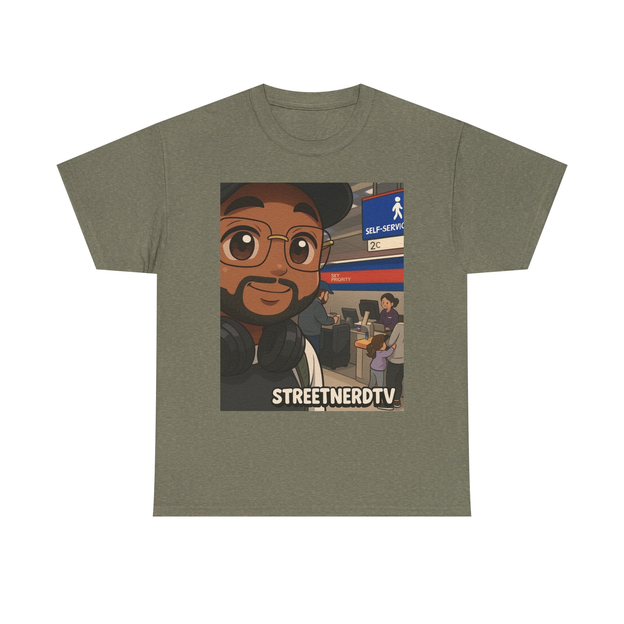 Unisex Heavy Cotton Tee (Mascot)