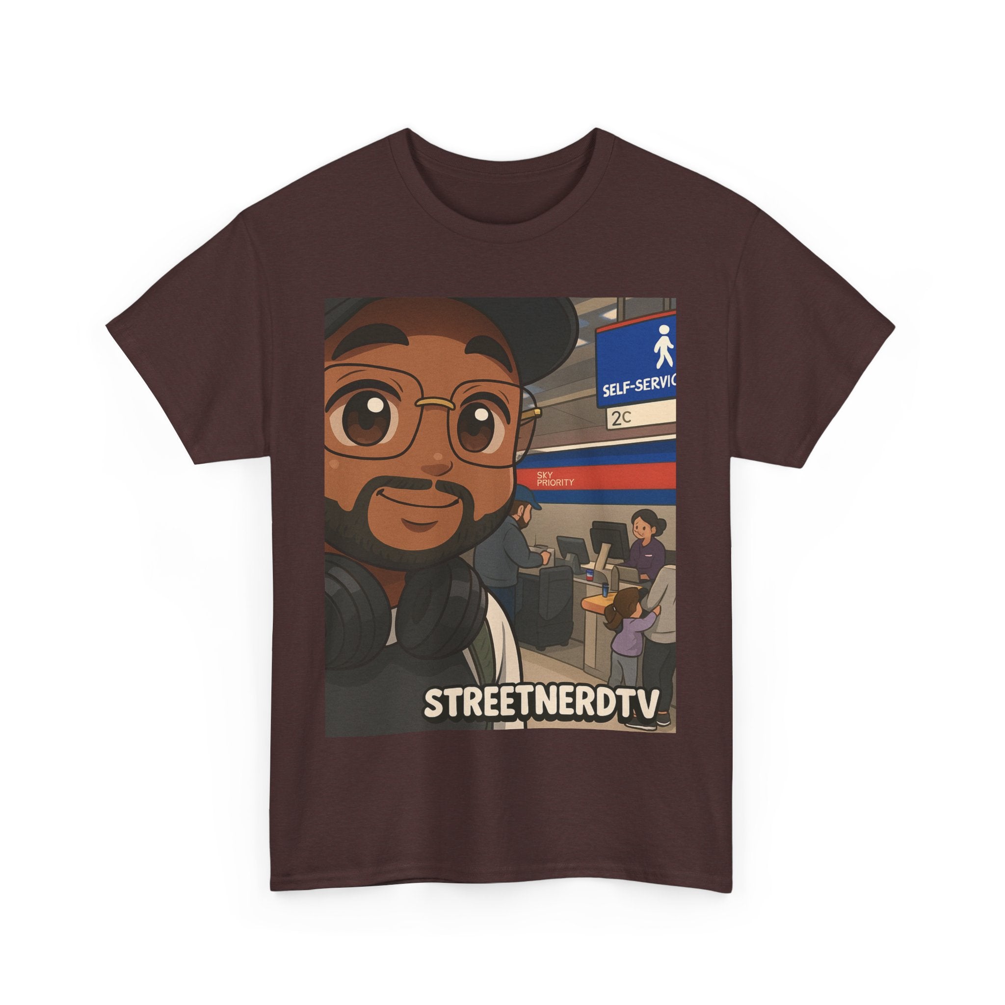 Unisex Heavy Cotton Tee (Mascot)