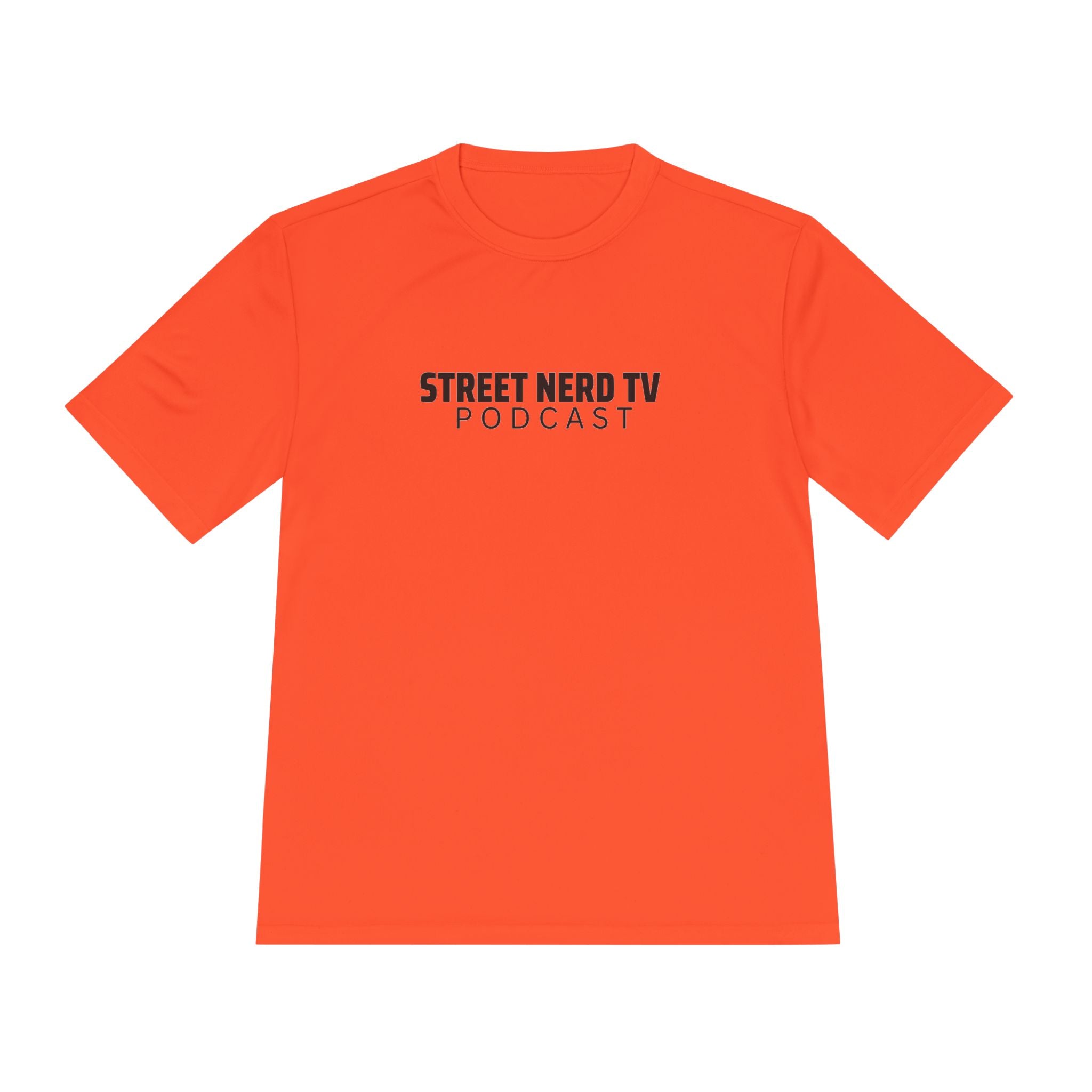 Street Nerd TV Podcast Tee - Unisex Moisture Wicking Athletic Shirt, Workout Top, Casual Wear, Gift for Podcasters, Cool Summer Apparel