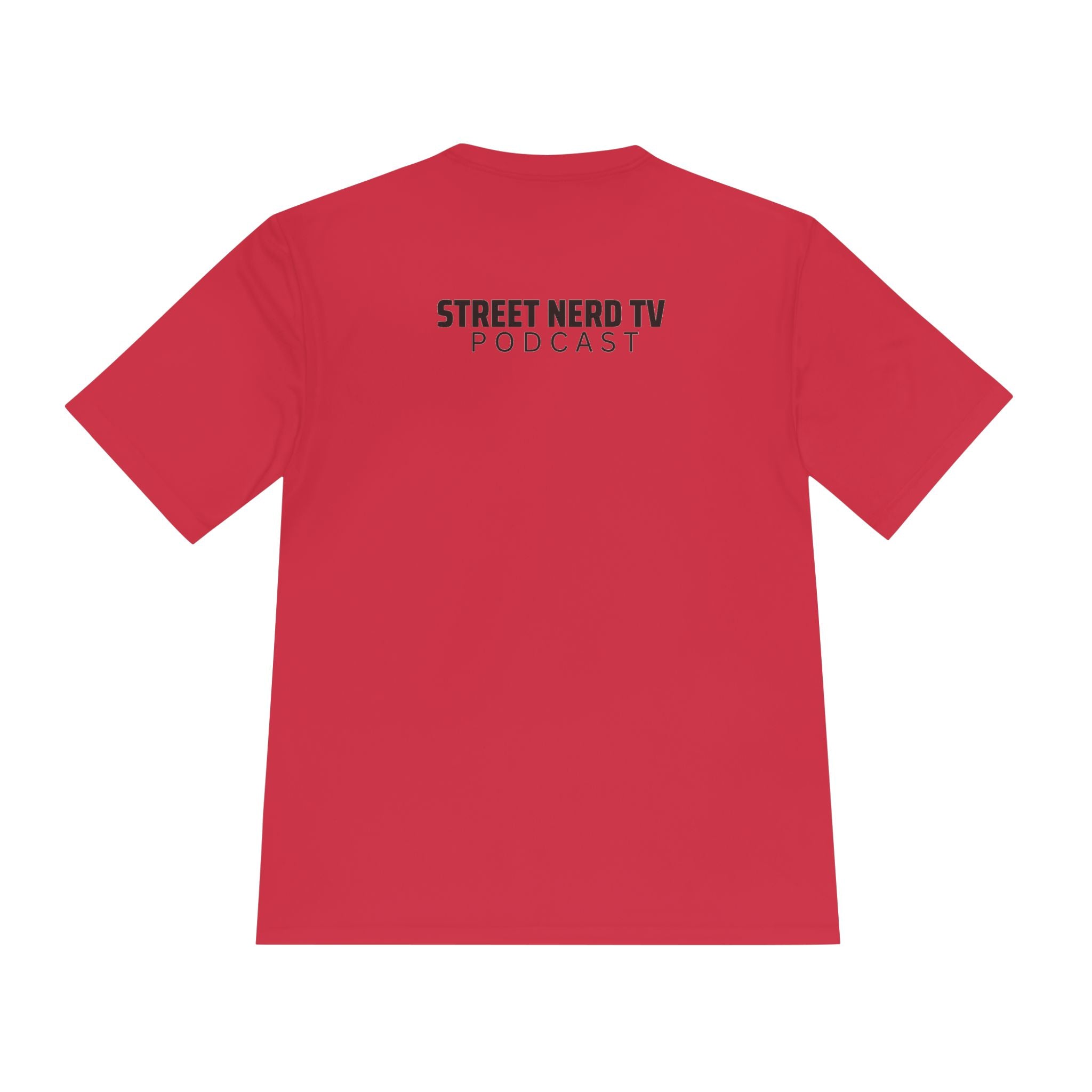 Street Nerd TV Podcast Tee - Unisex Moisture Wicking Athletic Shirt, Workout Top, Casual Wear, Gift for Podcasters, Cool Summer Apparel