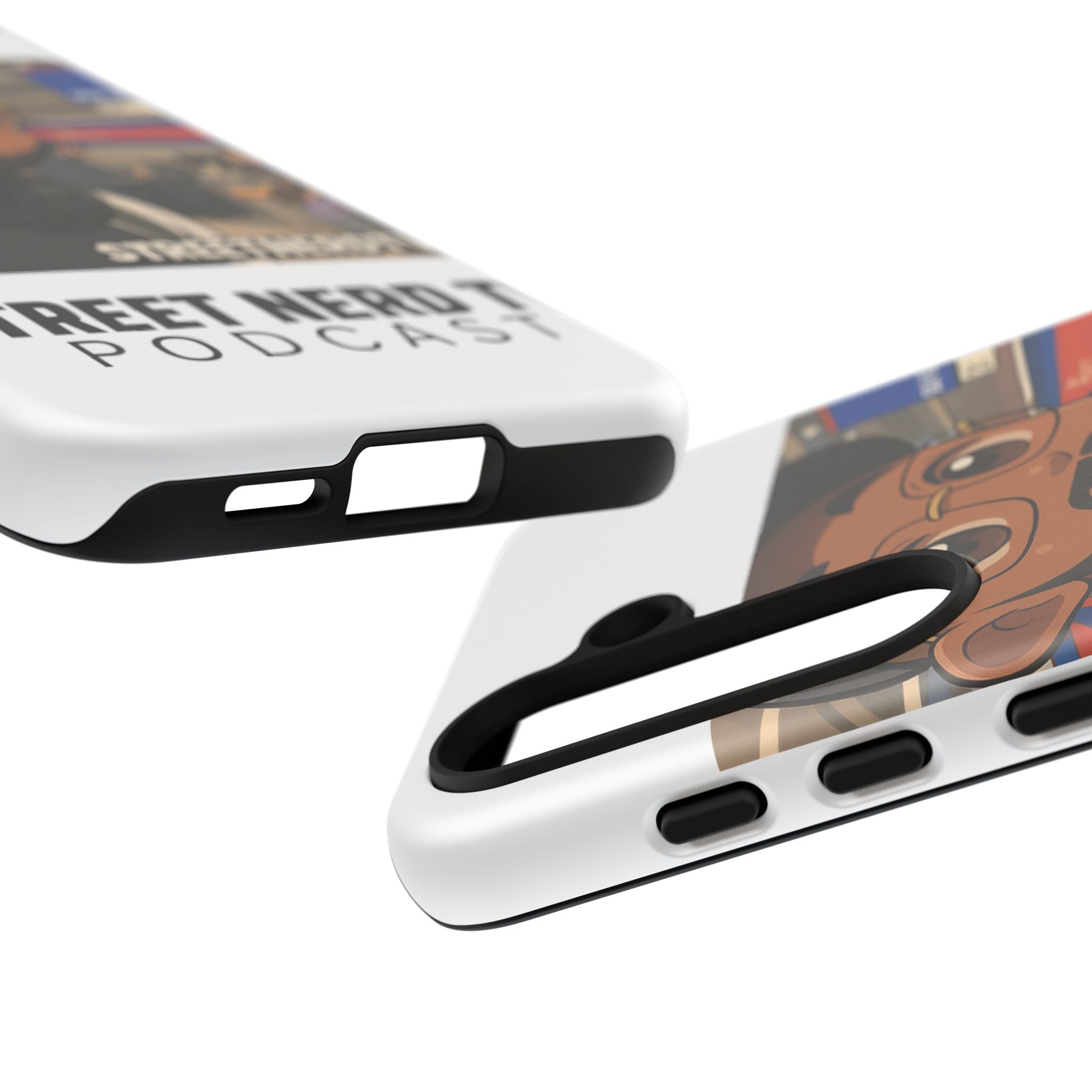 Podcast Phone Case | Tough Cases for Street Nerd TV Lovers, Geek Gifts, Decorative Tech Accessories, Durable Mobile Covers, Unique Gadgets