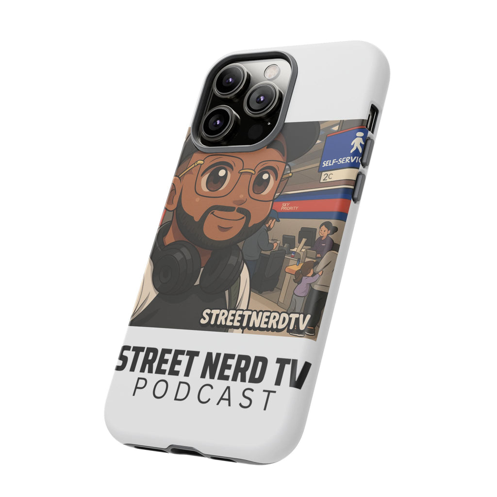 Podcast Phone Case | Tough Cases for Street Nerd TV Lovers, Geek Gifts, Decorative Tech Accessories, Durable Mobile Covers, Unique Gadgets