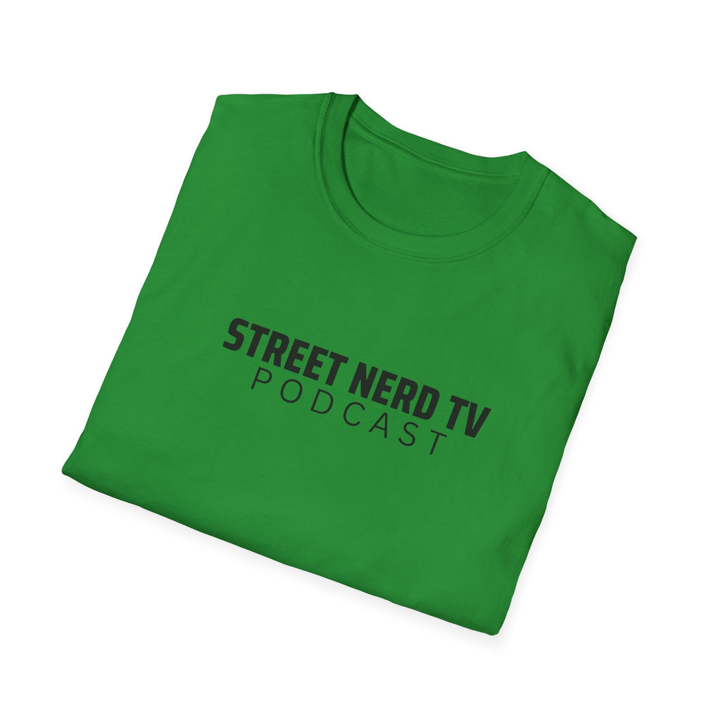 Street Nerd TV Podcast Unisex T-Shirt, Casual Wear, Gift for Creators, Comfortable Fit, Podcast Merch