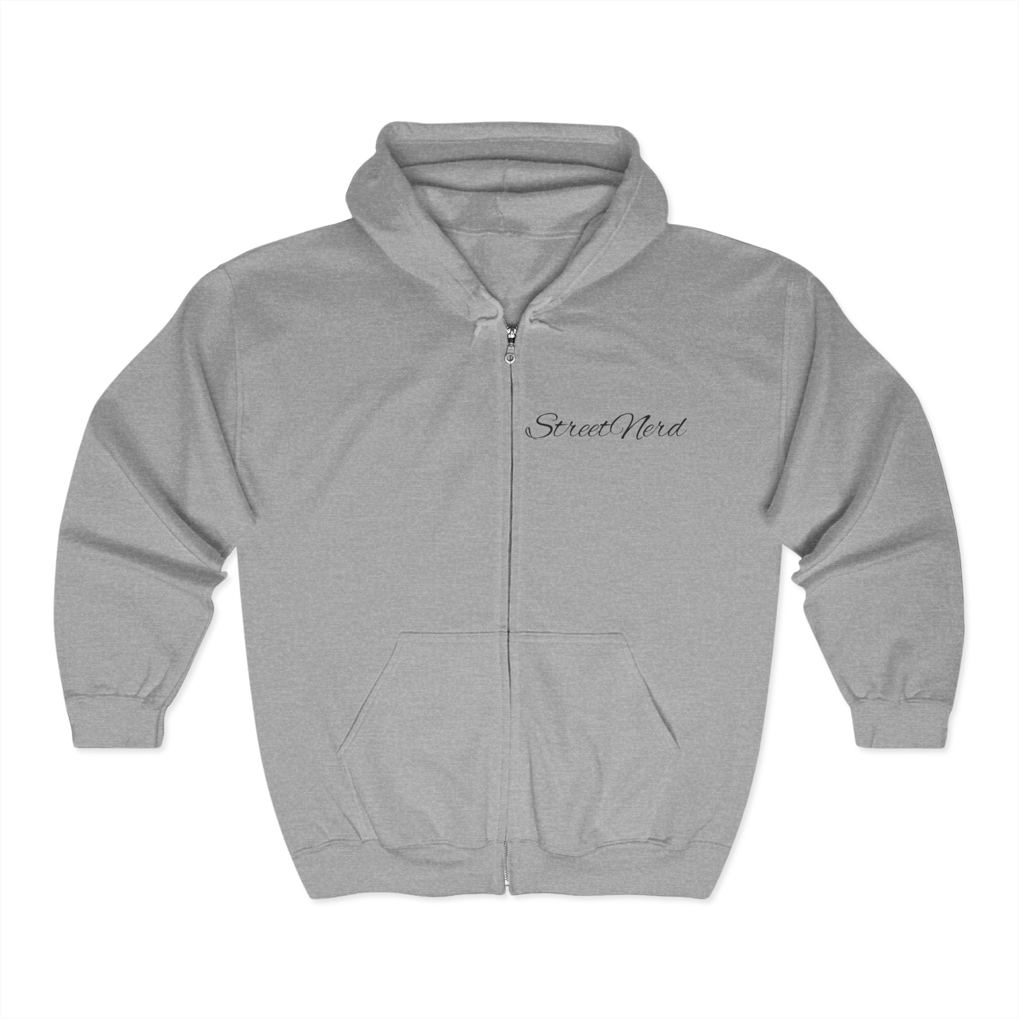 Cozy Unisex Full Zip Hoodie, Perfect for Relaxing, Casual Wear, Gift for Friends, Fall Fashion, Everyday Comfort