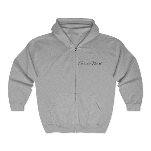 Cozy Unisex Full Zip Hoodie, Perfect for Relaxing, Casual Wear, Gift for Friends, Fall Fashion, Everyday Comfort