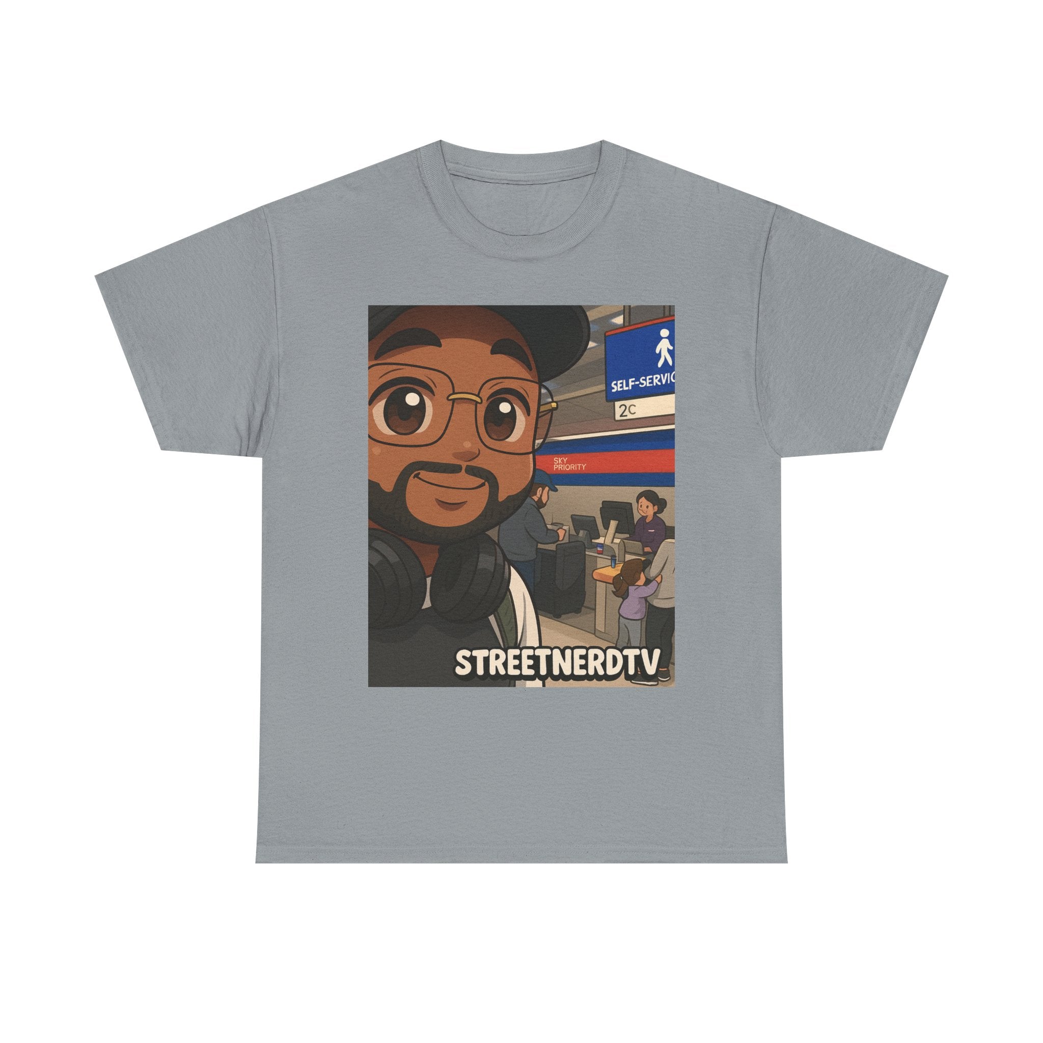 Unisex Heavy Cotton Tee (Mascot)