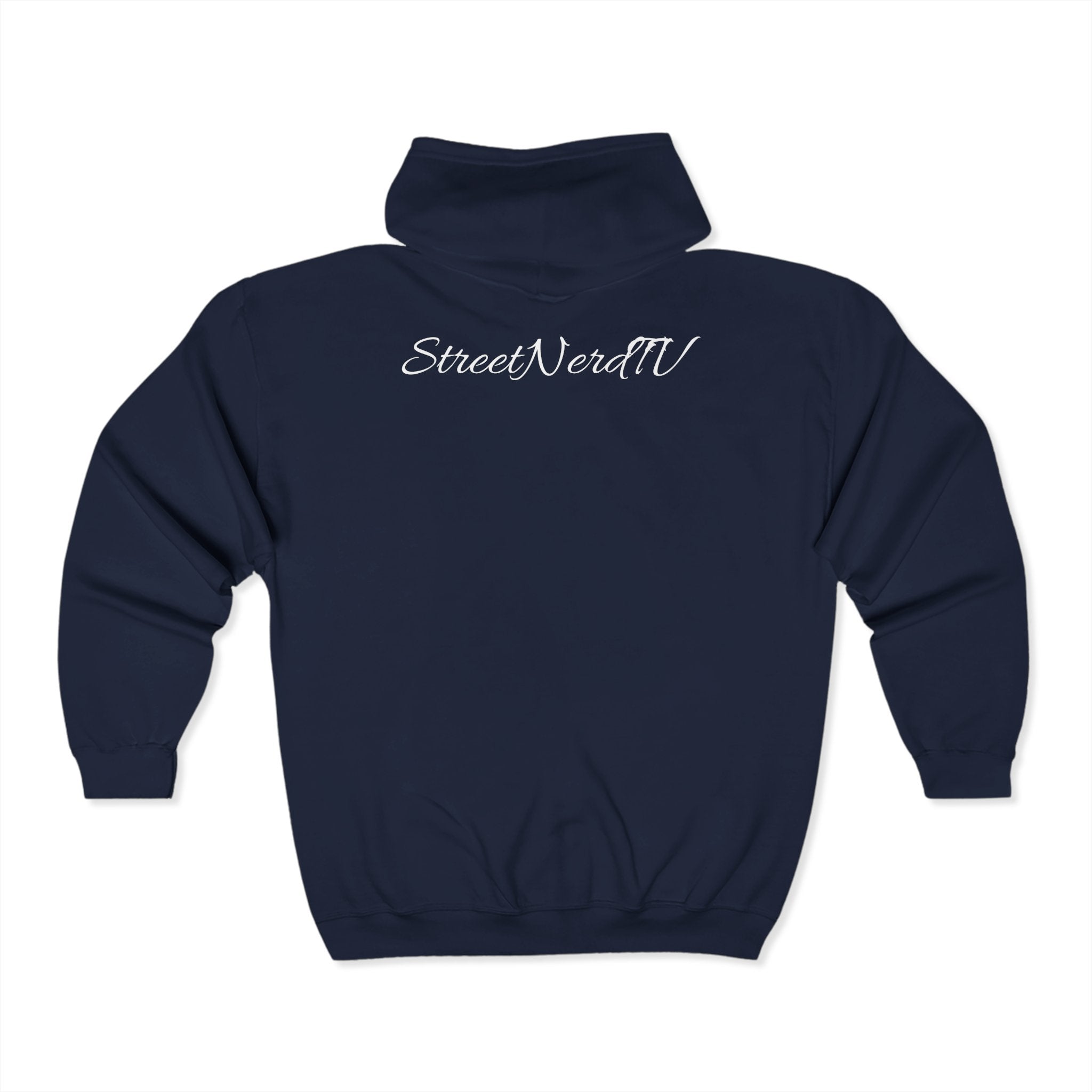 Streetwear Zip Hoodie, Unisex Heavy Blend, Perfect for Casual Style, Street Culture, Podcast Fans, Comfortable Everyday Wear