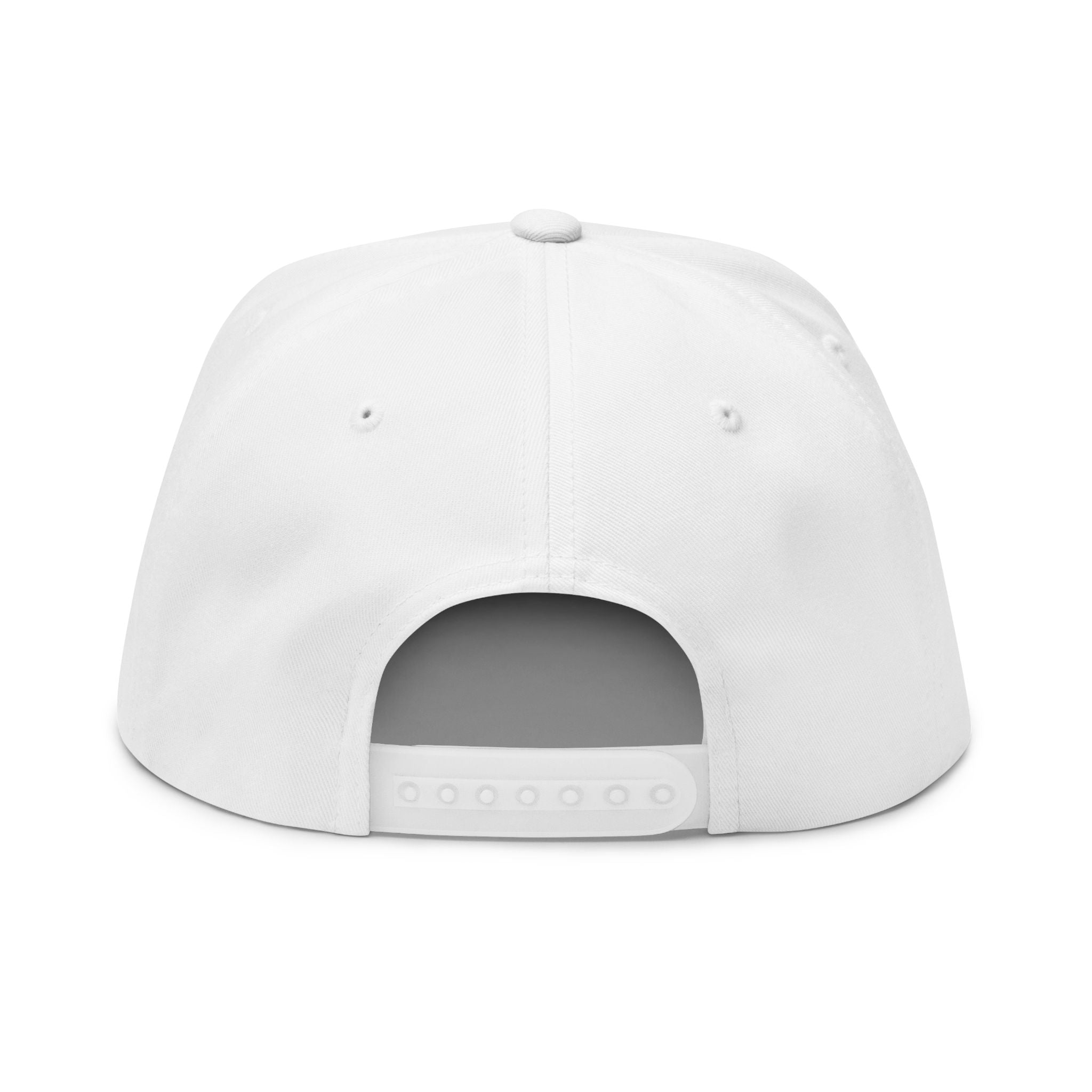 Street Nerd TV Podcast Flat Bill Cap — Embroidered Logo Snapback