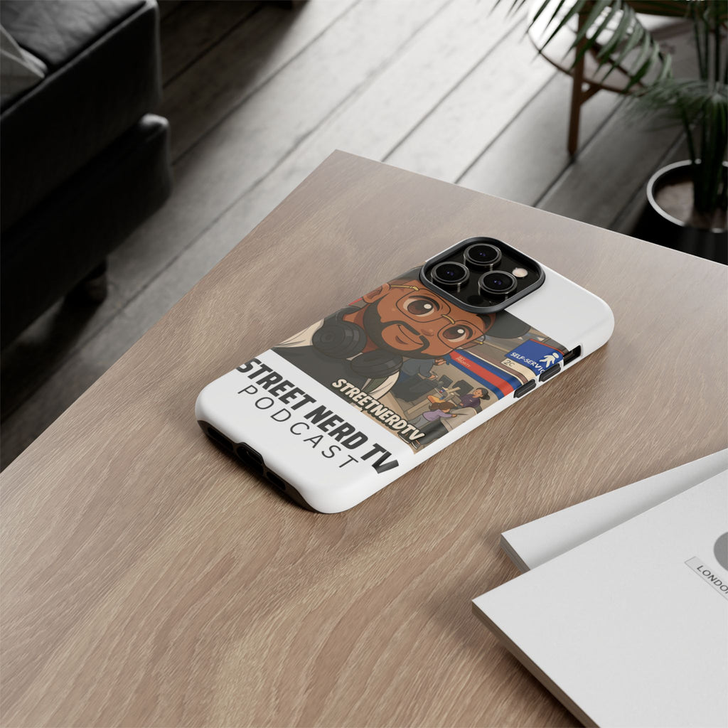 Podcast Phone Case | Tough Cases for Street Nerd TV Lovers, Geek Gifts, Decorative Tech Accessories, Durable Mobile Covers, Unique Gadgets