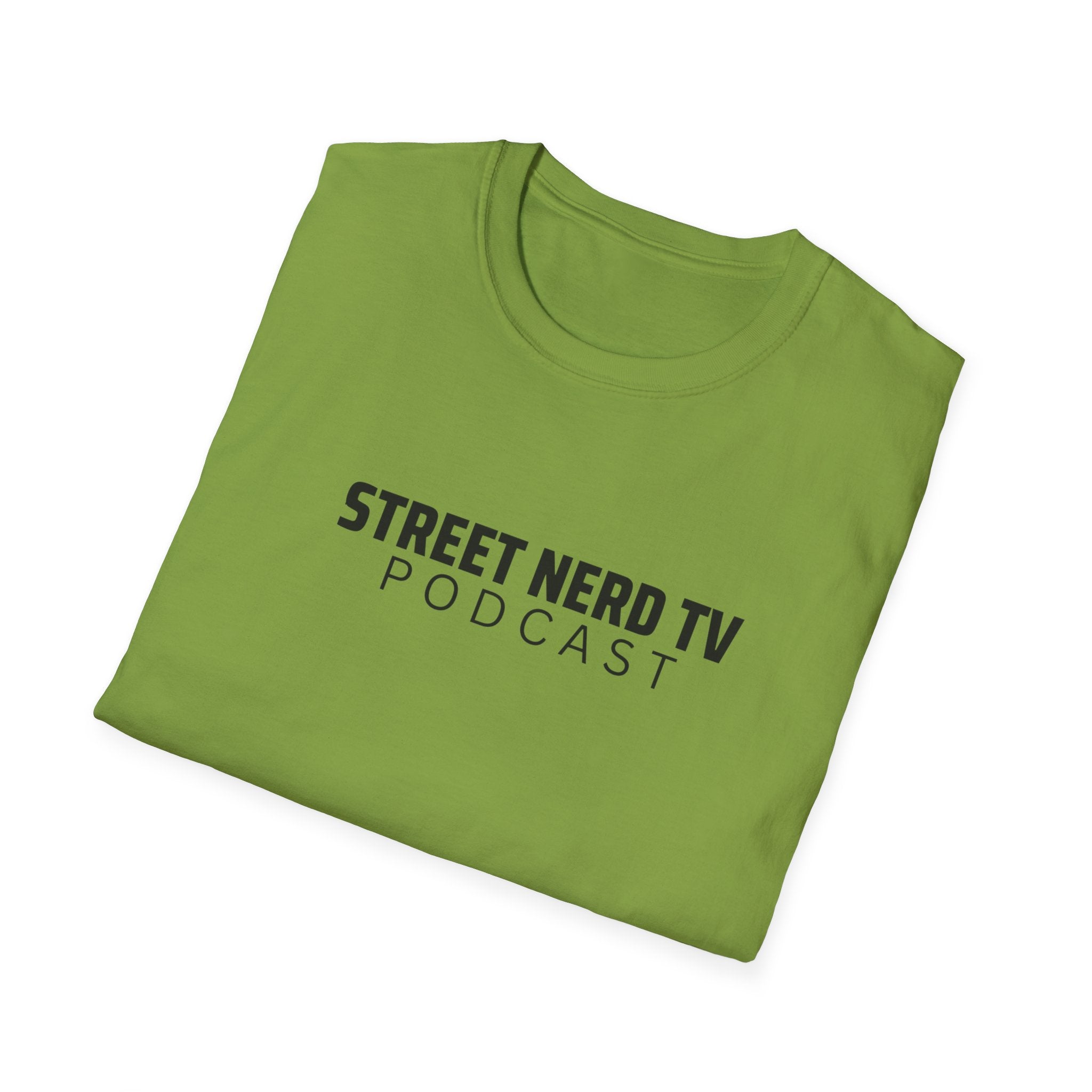 Street Nerd TV Podcast Unisex T-Shirt, Casual Wear, Gift for Creators, Comfortable Fit, Podcast Merch