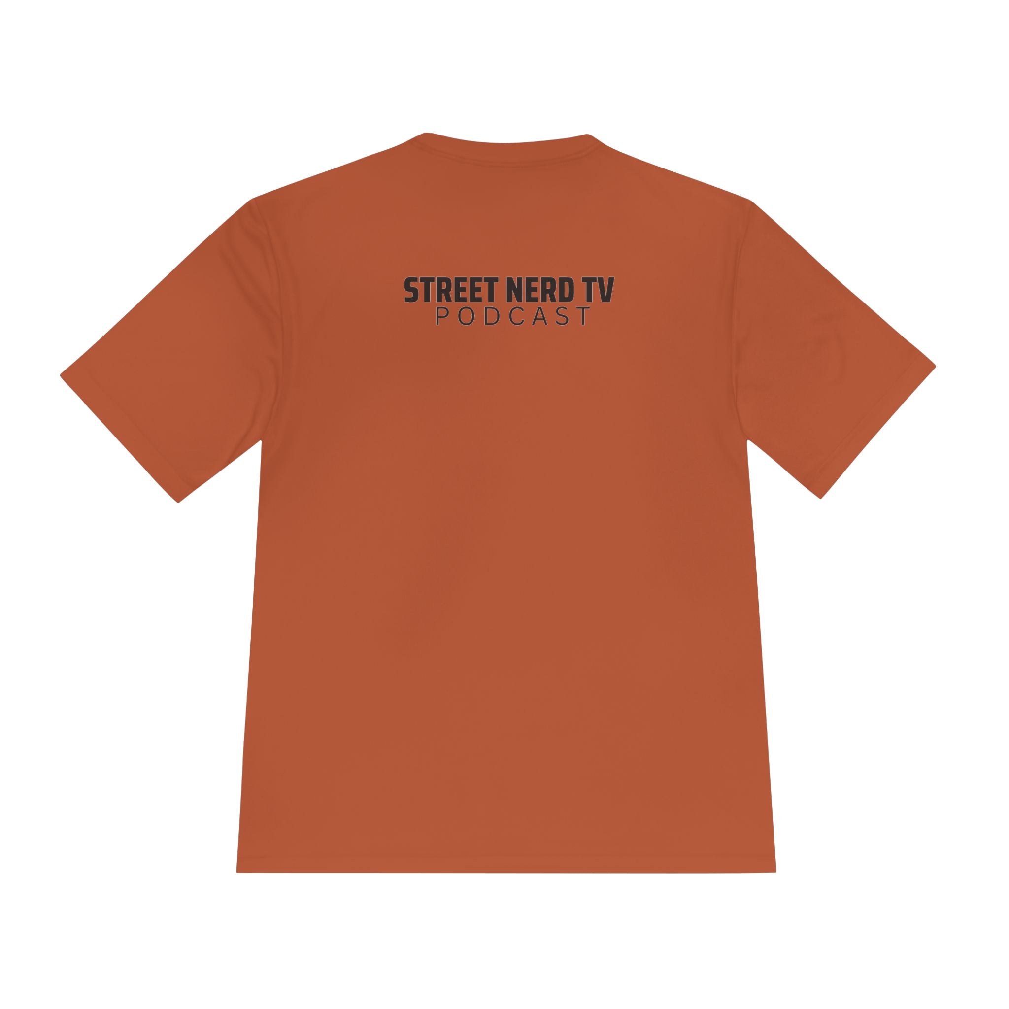 Street Nerd TV Podcast Tee - Unisex Moisture Wicking Athletic Shirt, Workout Top, Casual Wear, Gift for Podcasters, Cool Summer Apparel
