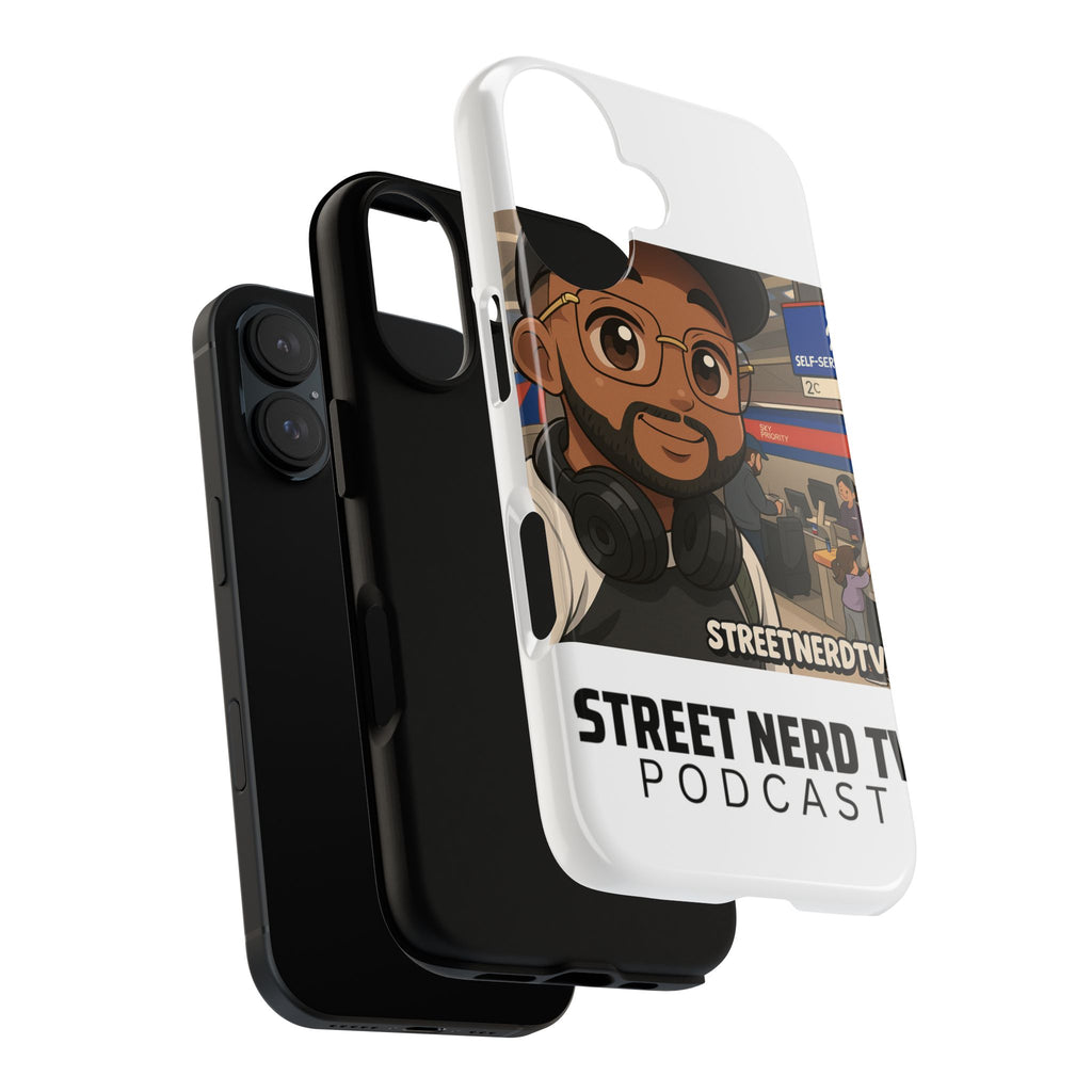 Podcast Phone Case | Tough Cases for Street Nerd TV Lovers, Geek Gifts, Decorative Tech Accessories, Durable Mobile Covers, Unique Gadgets