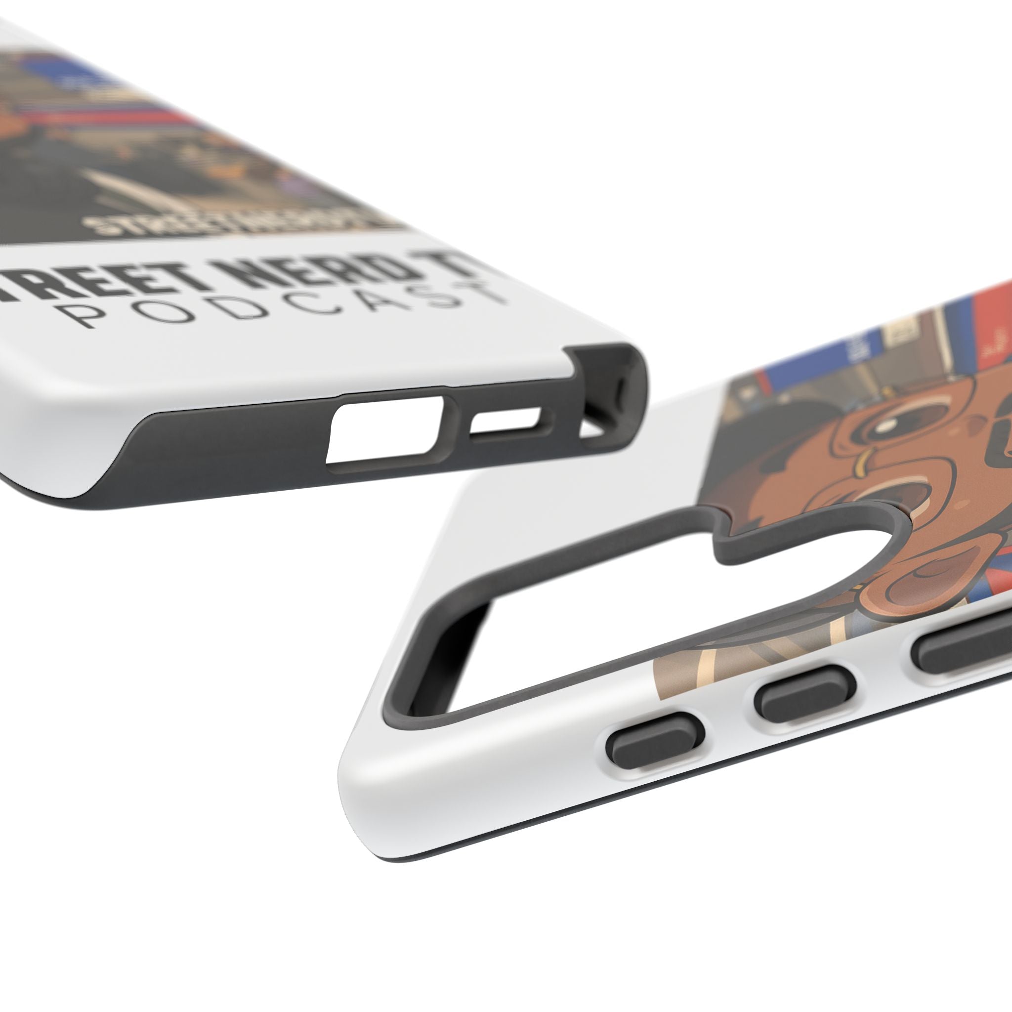 Podcast Phone Case | Tough Cases for Street Nerd TV Lovers, Geek Gifts, Decorative Tech Accessories, Durable Mobile Covers, Unique Gadgets