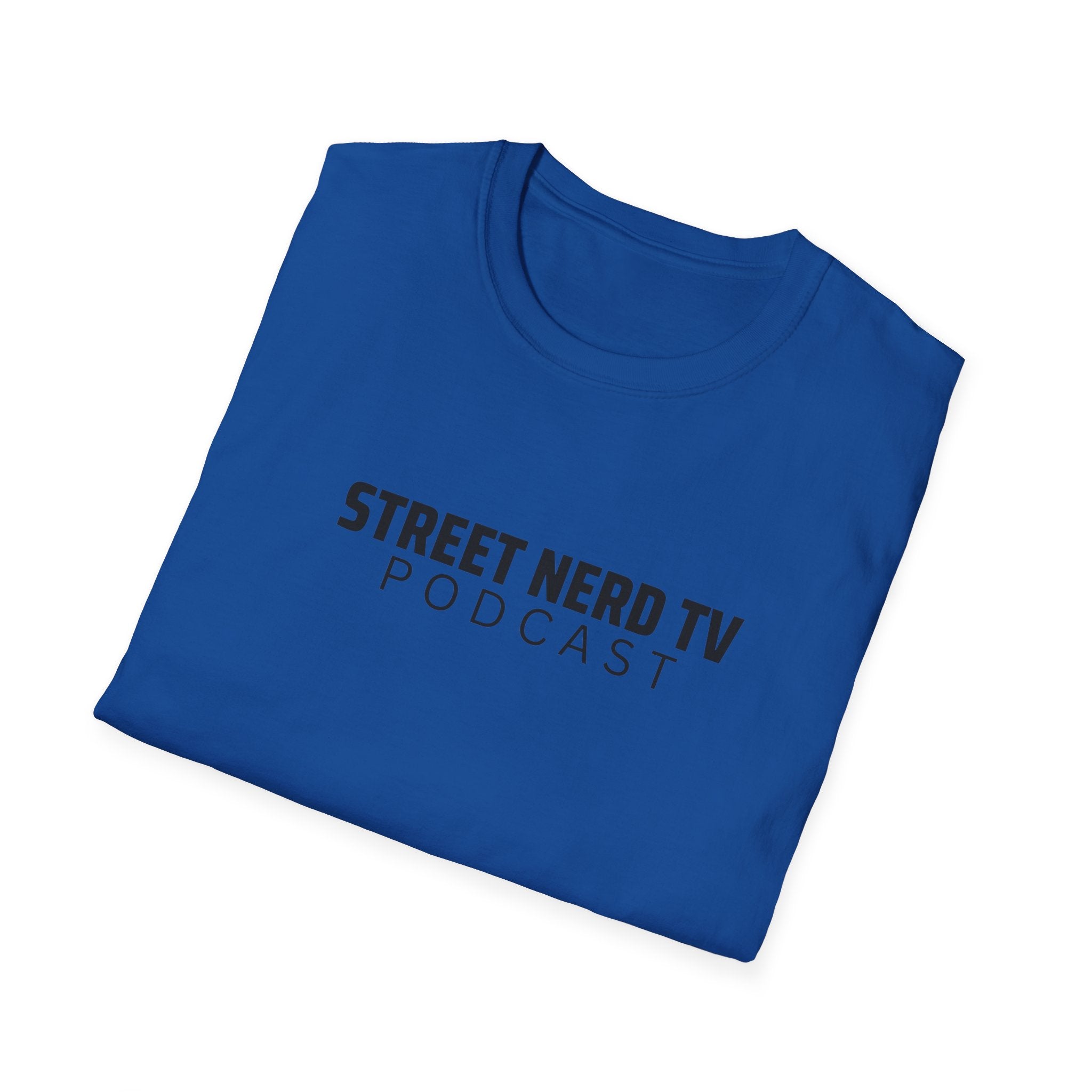 Street Nerd TV Podcast Unisex T-Shirt, Casual Wear, Gift for Creators, Comfortable Fit, Podcast Merch