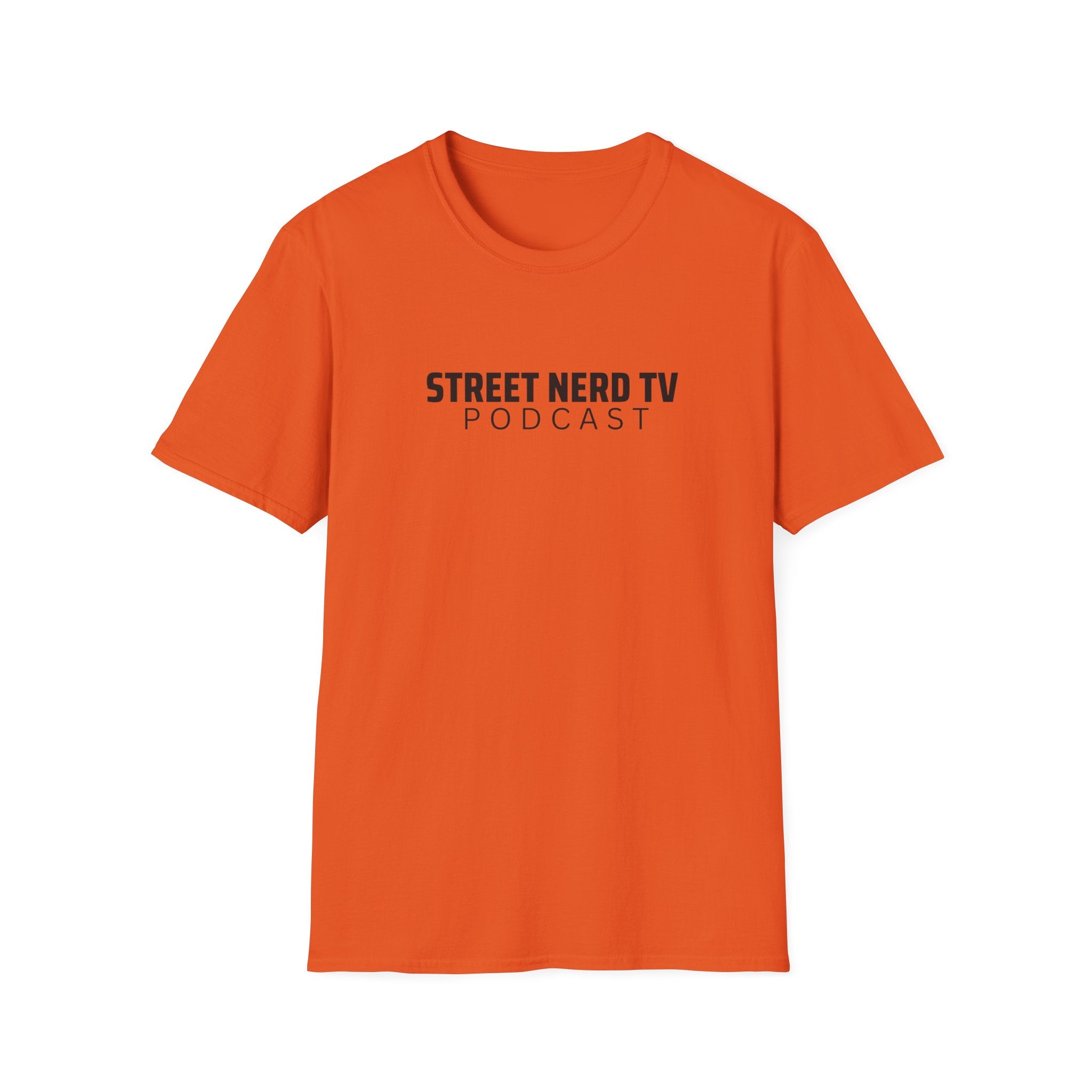Street Nerd TV Podcast Unisex T-Shirt, Casual Wear, Gift for Creators, Comfortable Fit, Podcast Merch