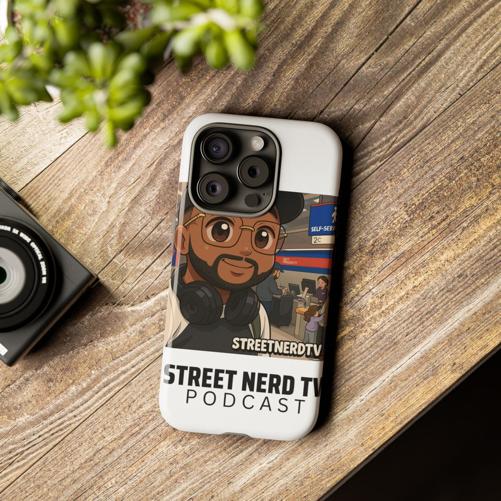 Podcast Phone Case | Tough Cases for Street Nerd TV Lovers, Geek Gifts, Decorative Tech Accessories, Durable Mobile Covers, Unique Gadgets