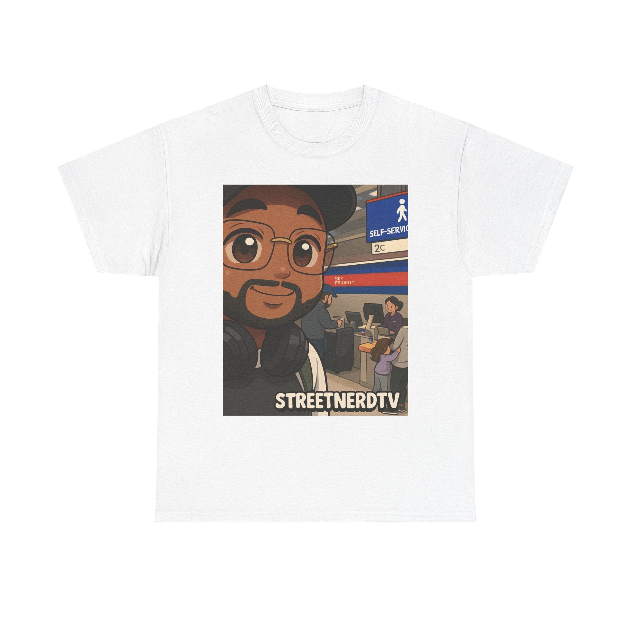 Unisex Heavy Cotton Tee (Mascot)