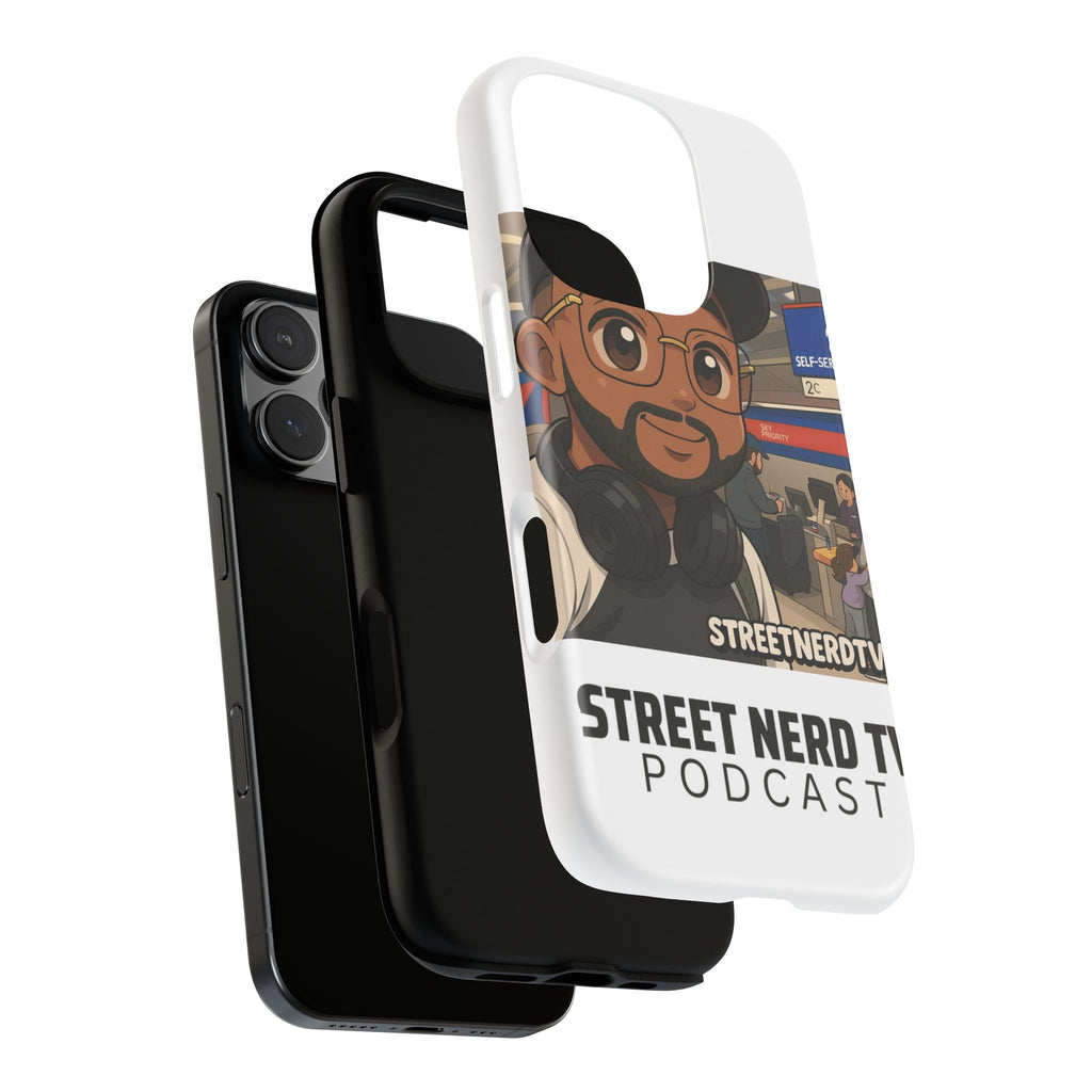 Podcast Phone Case | Tough Cases for Street Nerd TV Lovers, Geek Gifts, Decorative Tech Accessories, Durable Mobile Covers, Unique Gadgets