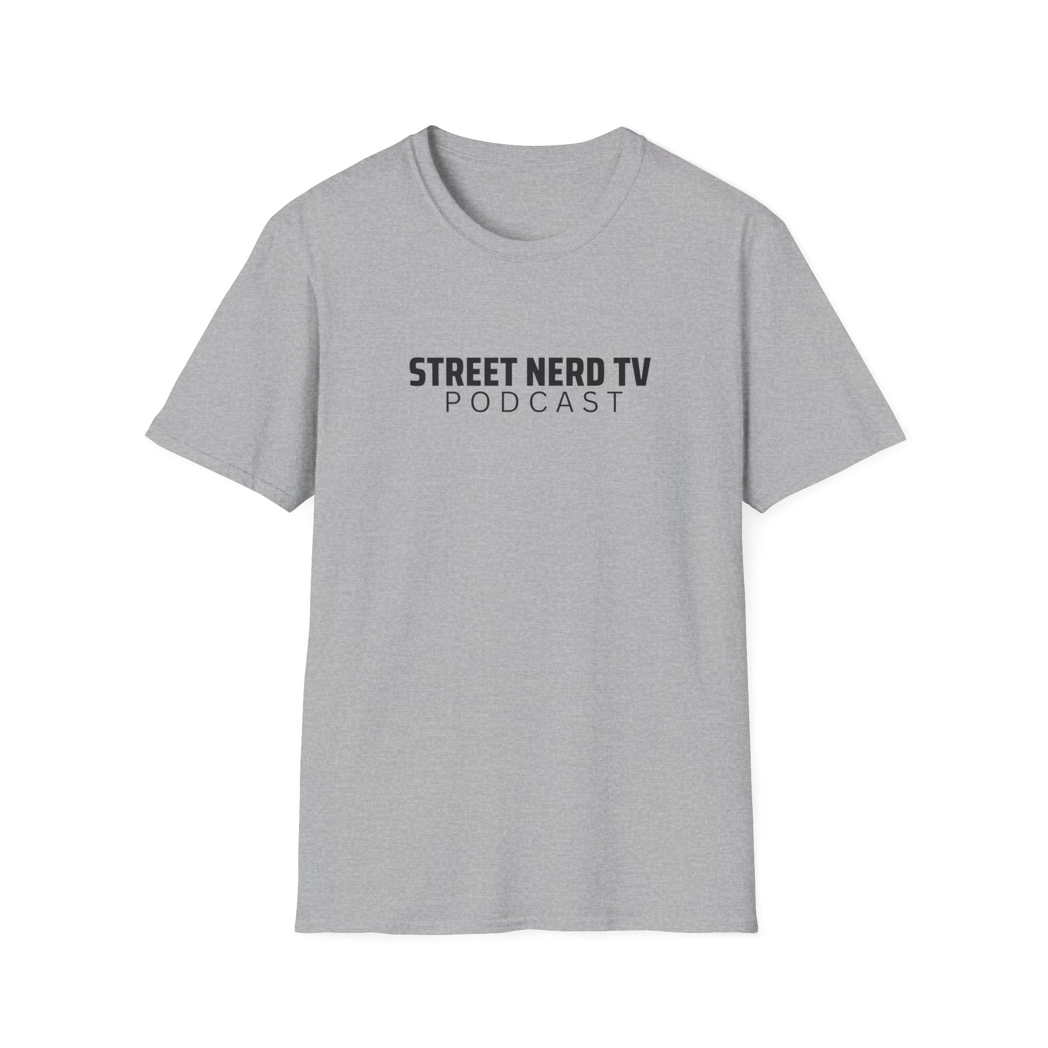 Street Nerd TV Podcast Unisex T-Shirt, Casual Wear, Gift for Creators, Comfortable Fit, Podcast Merch