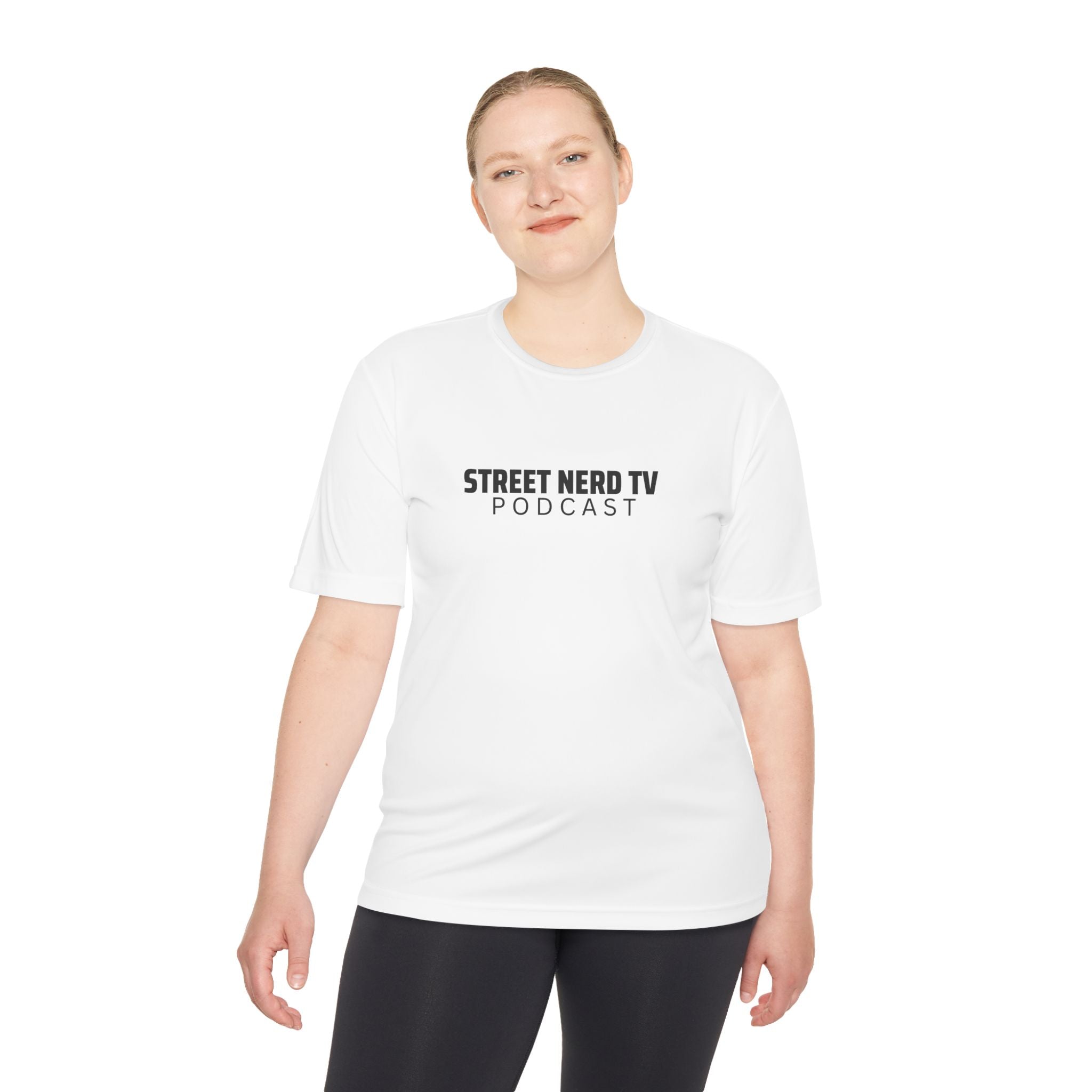 Street Nerd TV Podcast Tee - Unisex Moisture Wicking Athletic Shirt, Workout Top, Casual Wear, Gift for Podcasters, Cool Summer Apparel
